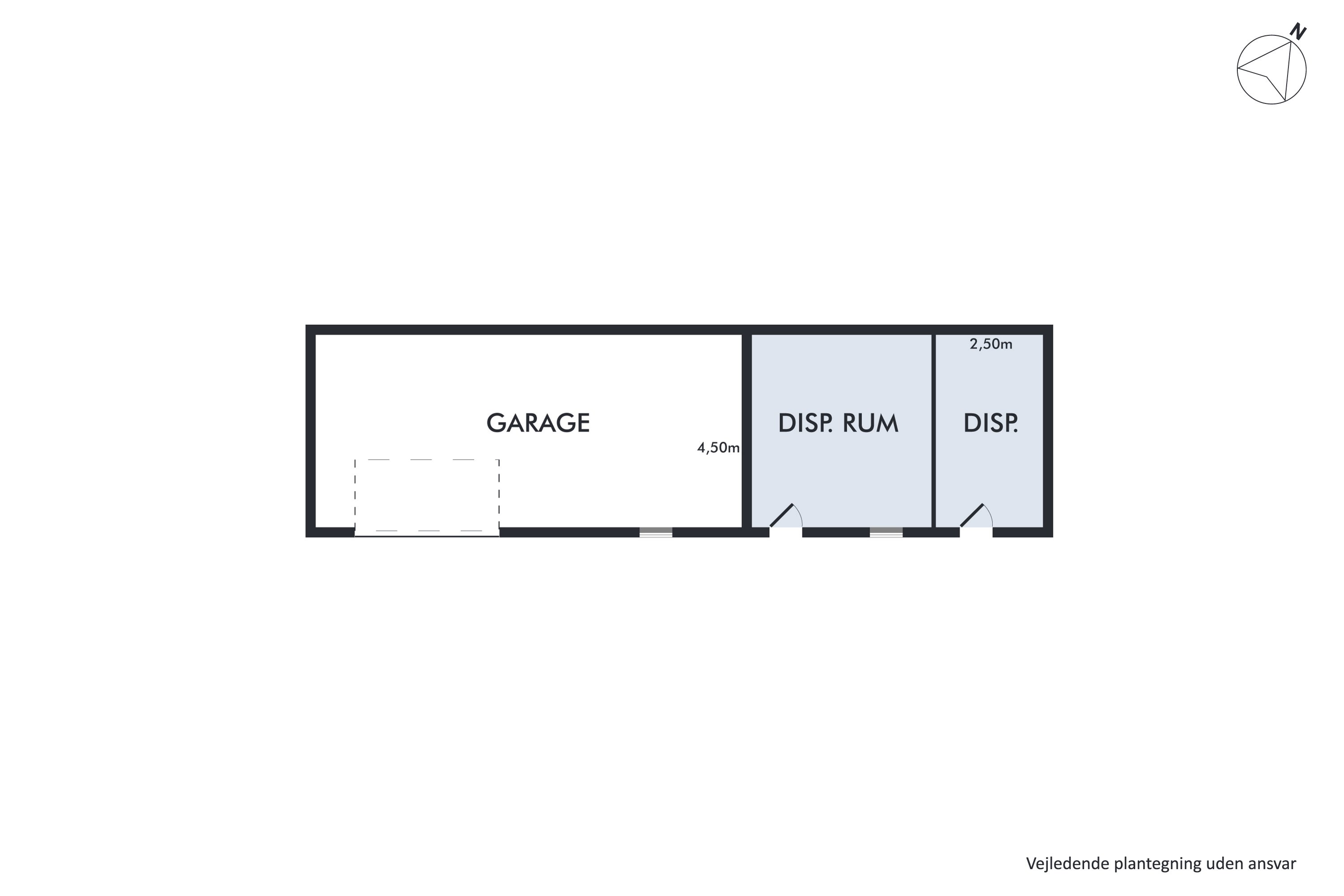 Plantegninger billede af Erik Banners Vej 45, Attrup, 9460 Brovst