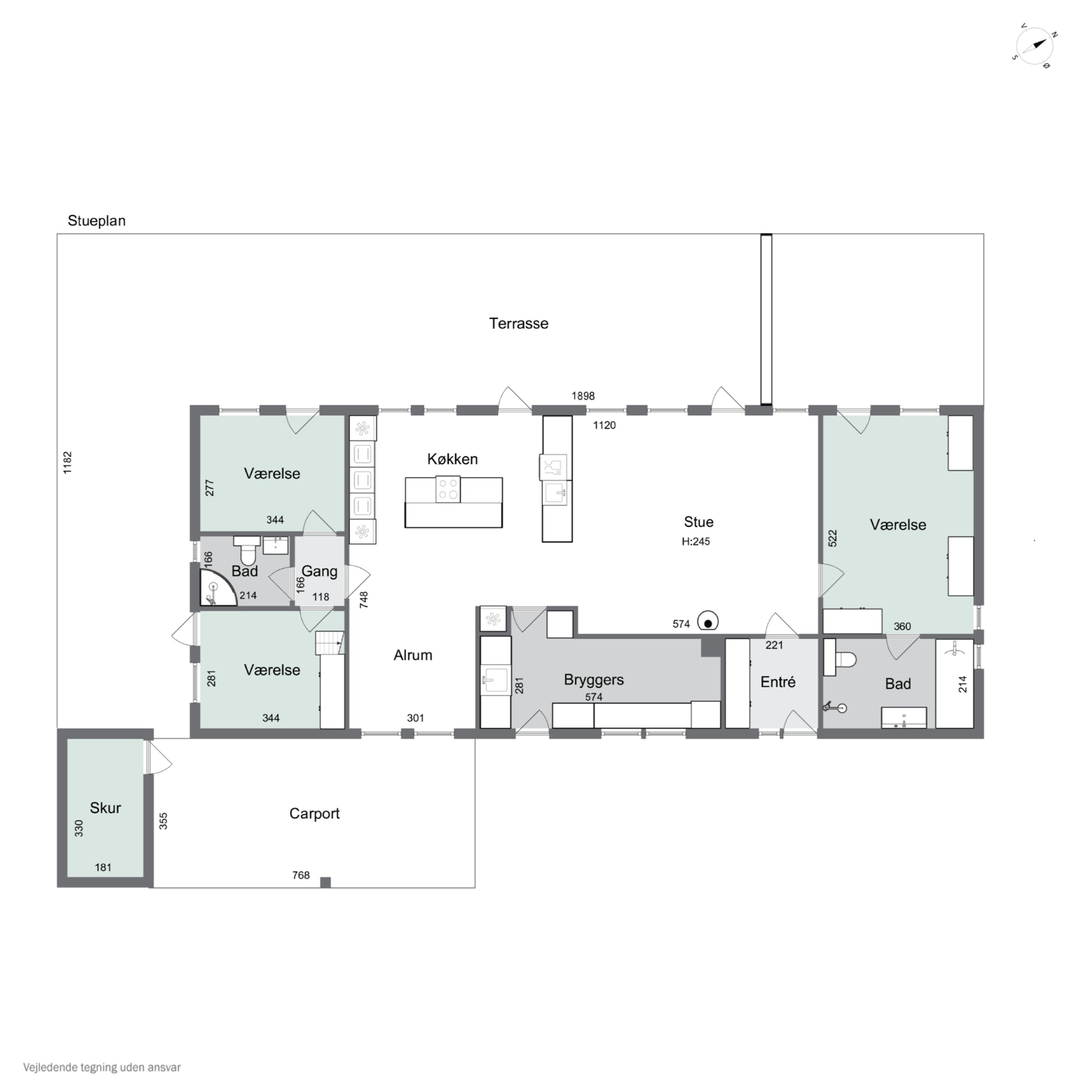 Plantegninger billede af Figenvej 109, 4700 Næstved