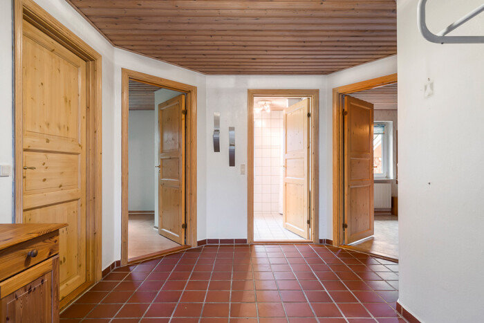 Fremhævet gang  billede i fuldskærmstilstand. Billede af Møllebakken 8, 6971 Spjald