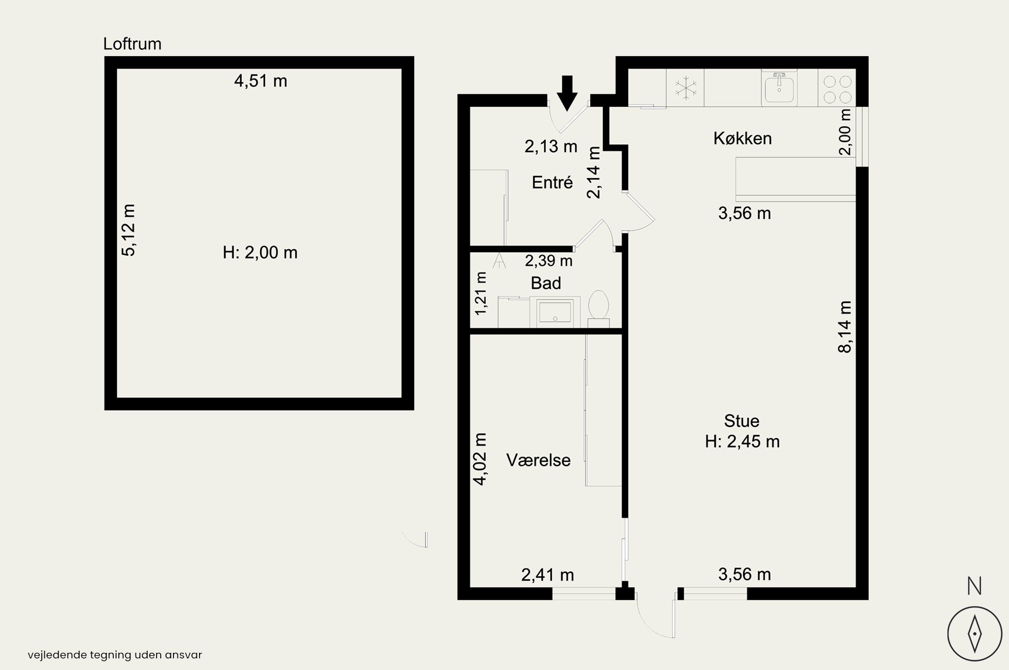 Plantegninger billede af Ved Skansebakken 127, 3400 Hillerød