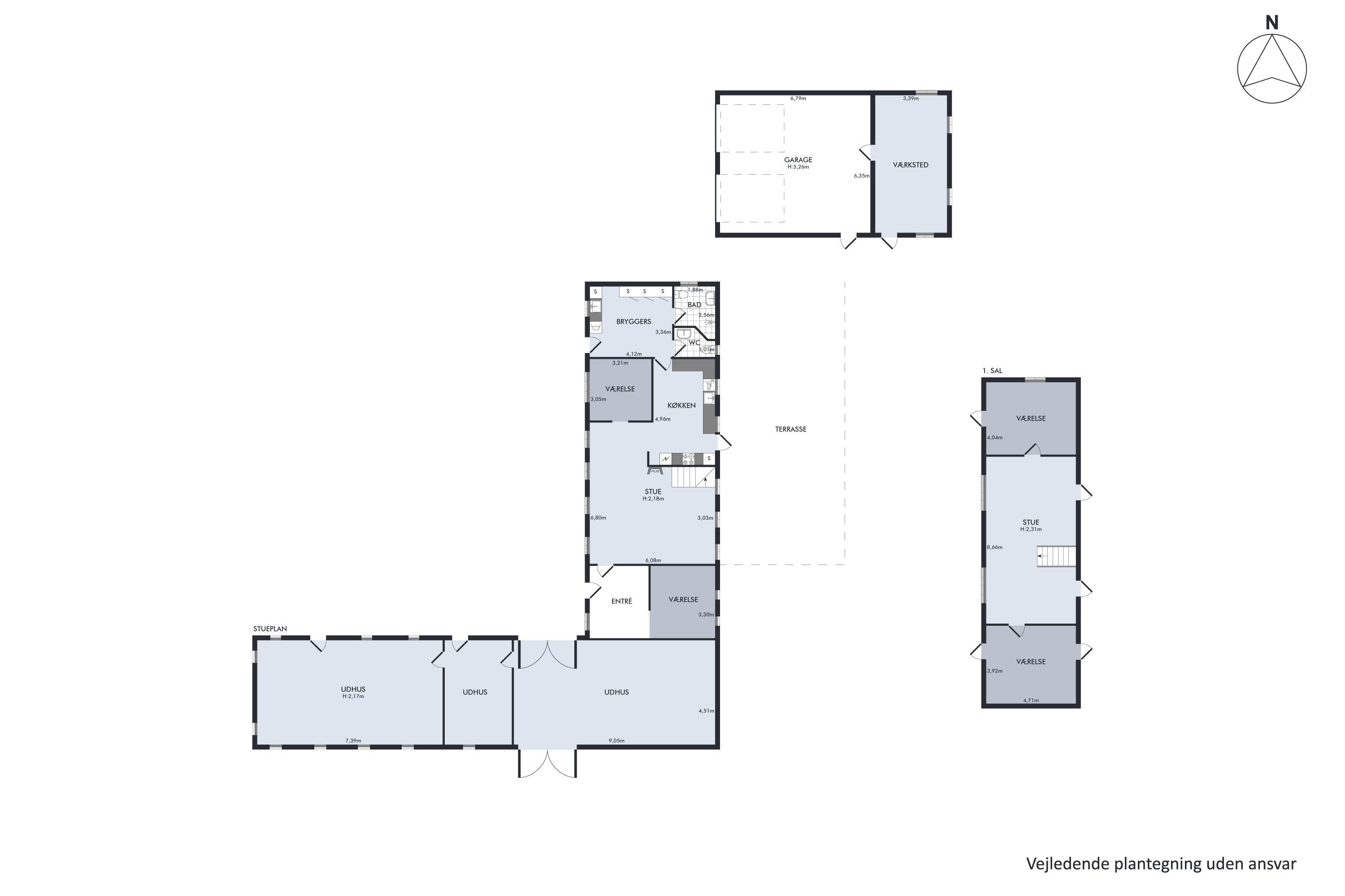 Plantegninger billede af Tronkærvej 129, 8541 Skødstrup