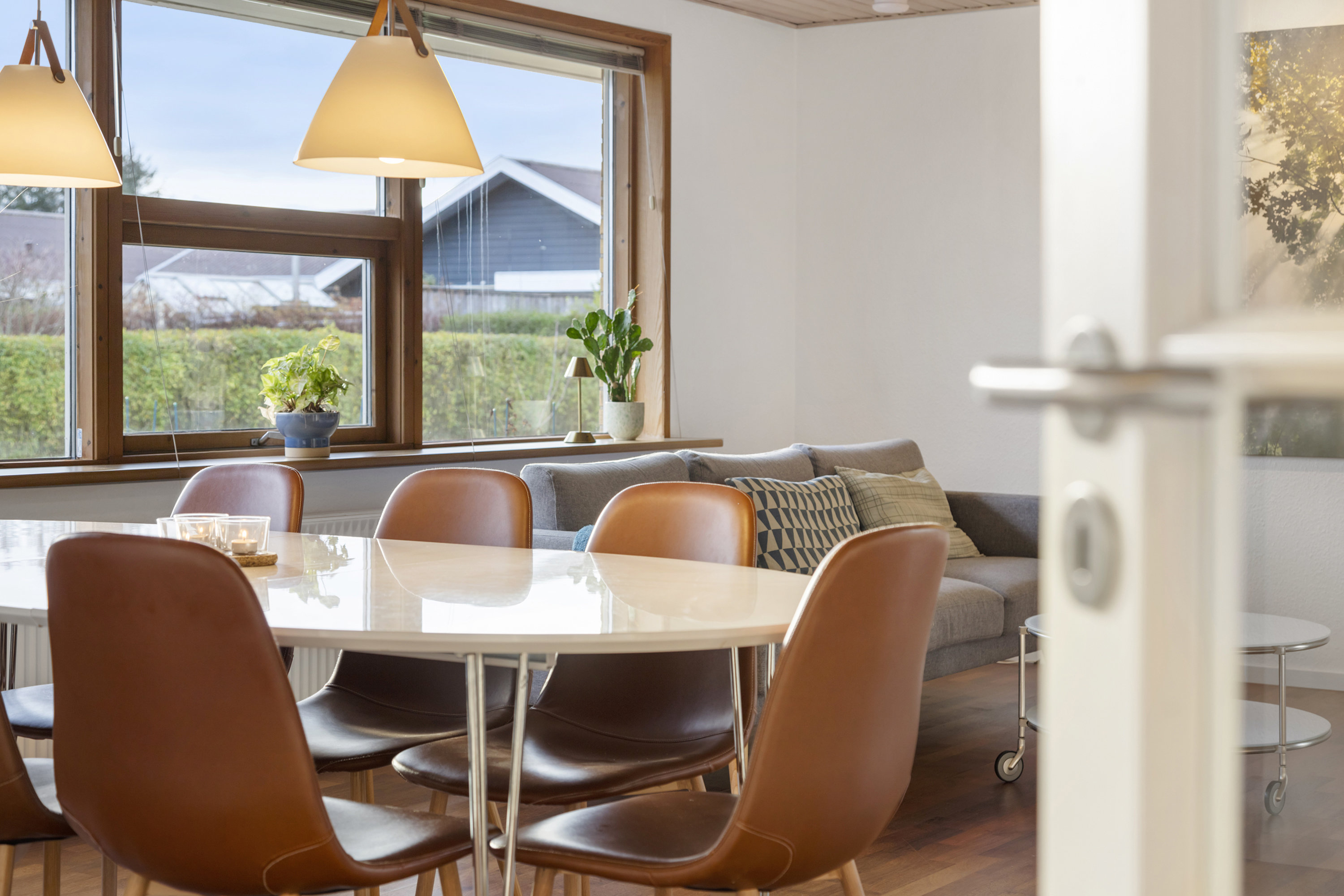 Fremhævet stue billede i fuldskærmstilstand. Billede af Elisabeth Billes Vej 66, 9300 Sæby 