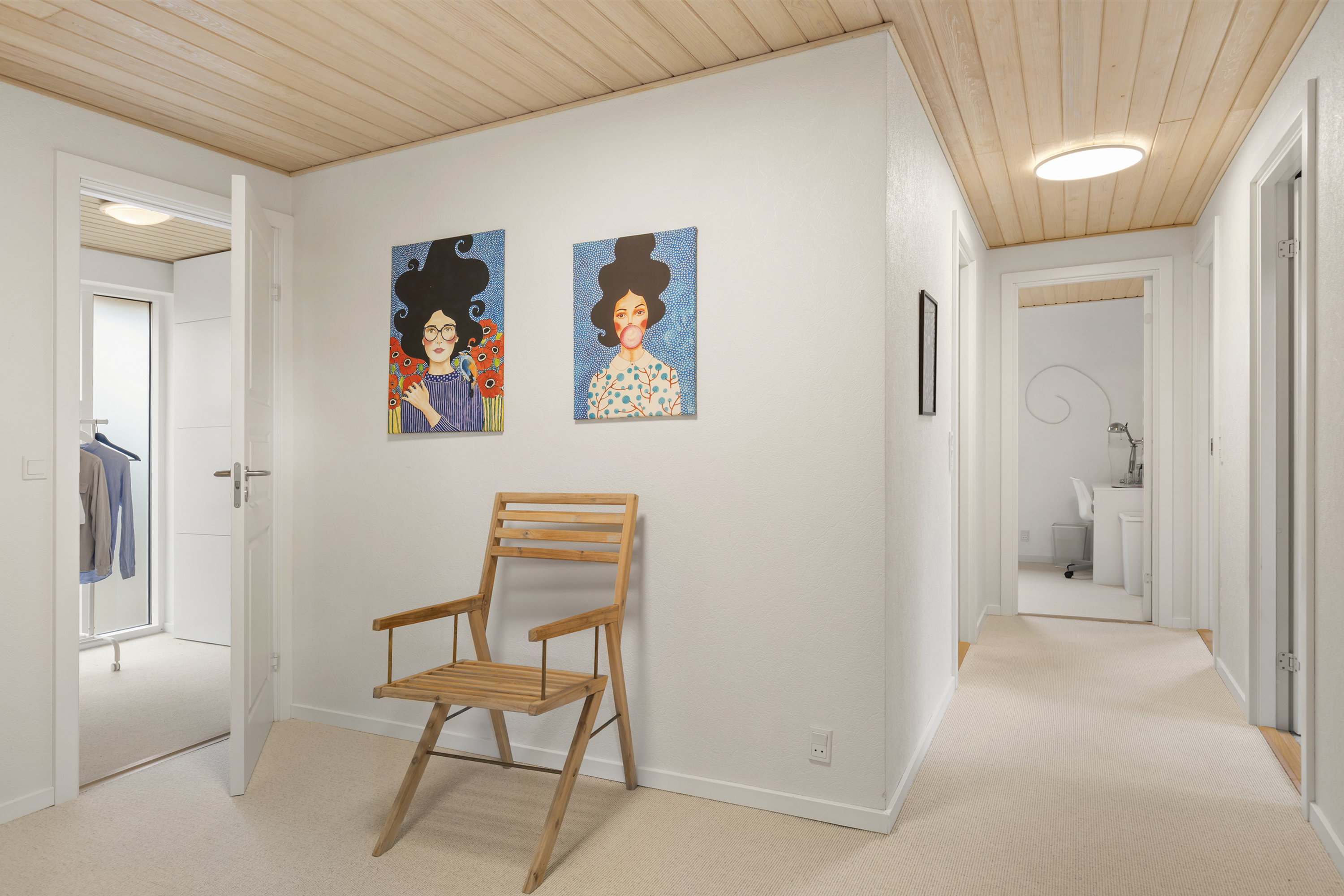 Fremhævet gang billede i fuldskærmstilstand. Billede af Elisabeth Billes Vej 66, 9300 Sæby 