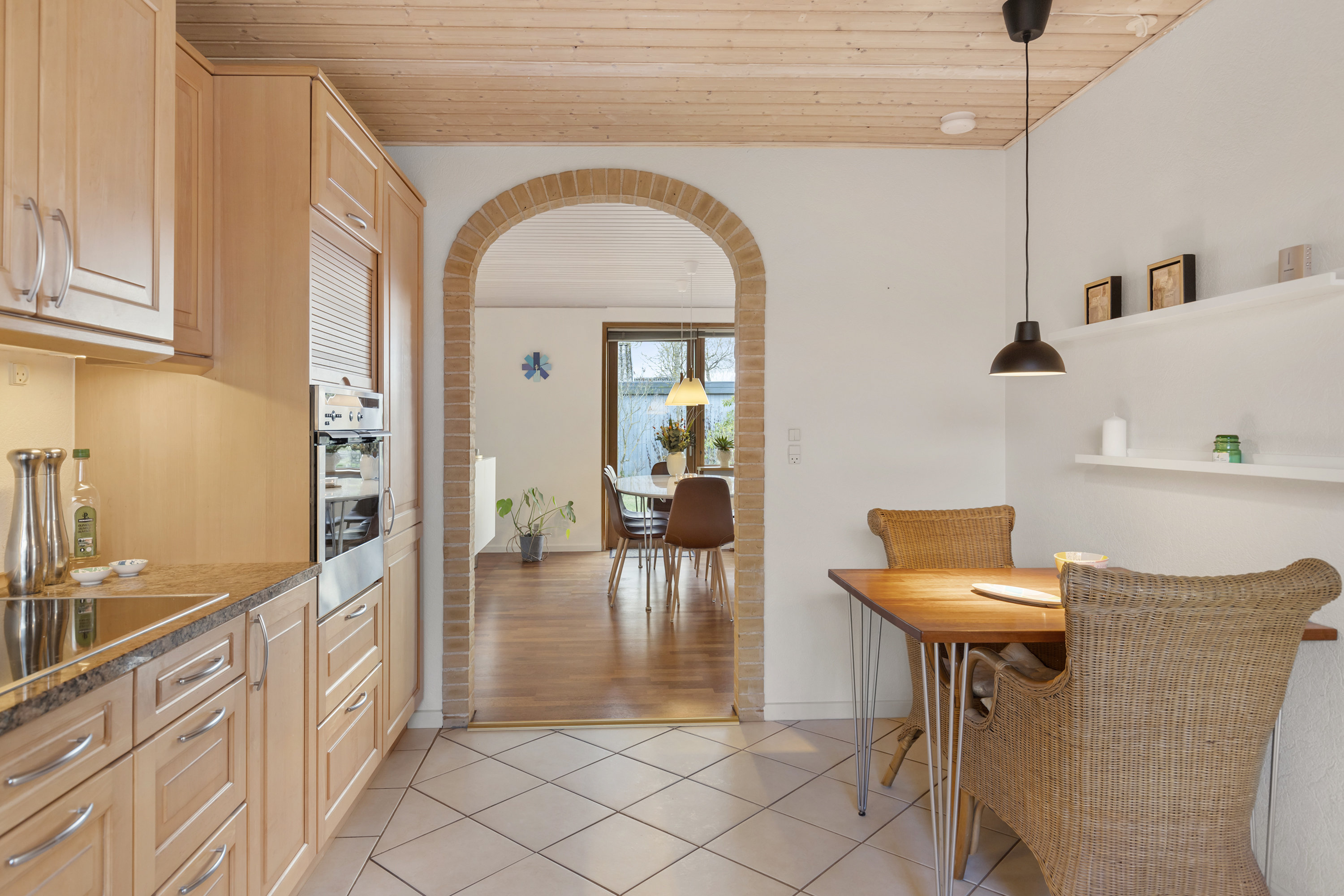 Fremhævet køkken billede i fuldskærmstilstand. Billede af Elisabeth Billes Vej 66, 9300 Sæby 