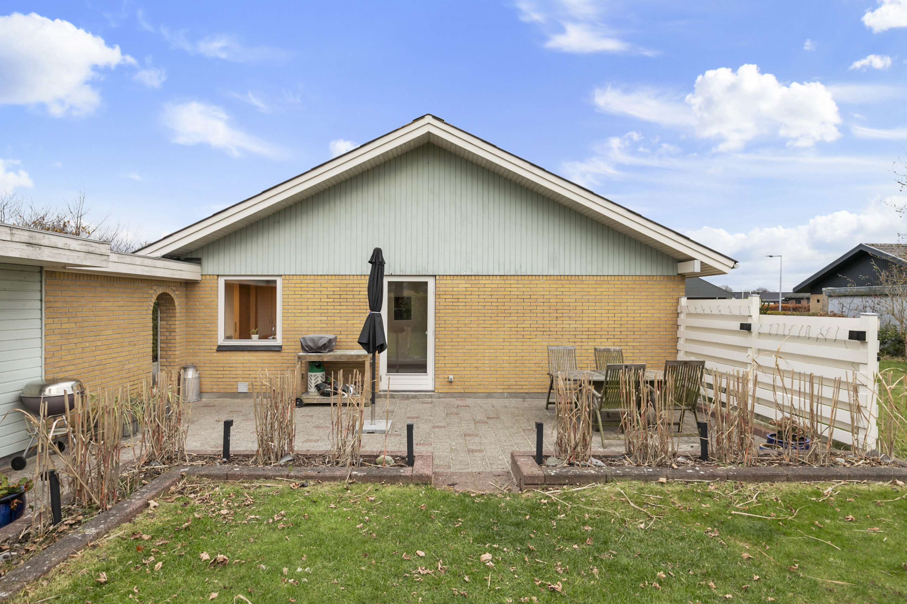 Fremhævet terrasse billede i fuldskærmstilstand. Billede af Elisabeth Billes Vej 66, 9300 Sæby 