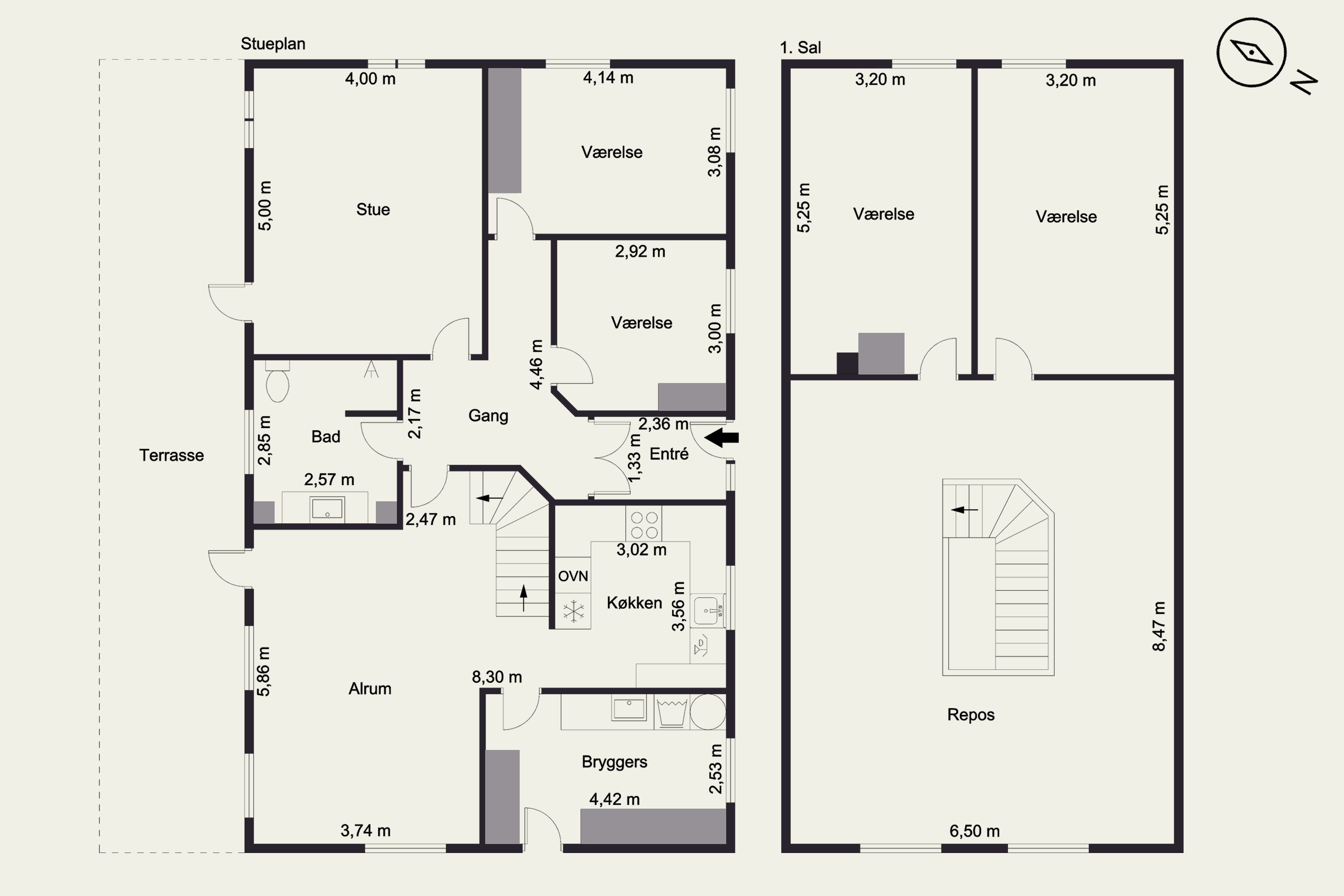 Plantegninger billede af Fjembevej 45, 9352 Dybvad