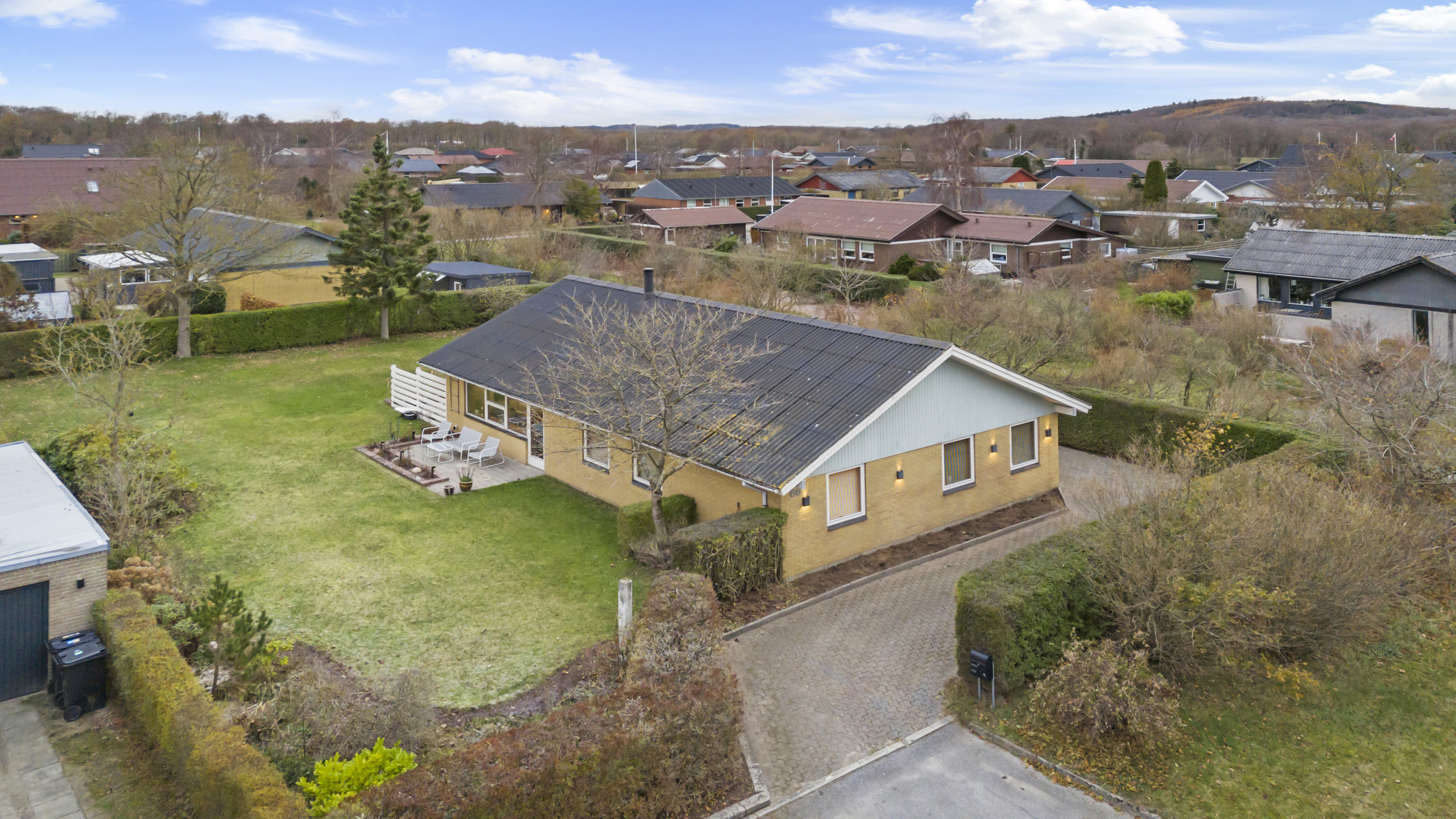 Fremhævet ejendommen billede i fuldskærmstilstand. Billede af Elisabeth Billes Vej 66, 9300 Sæby 