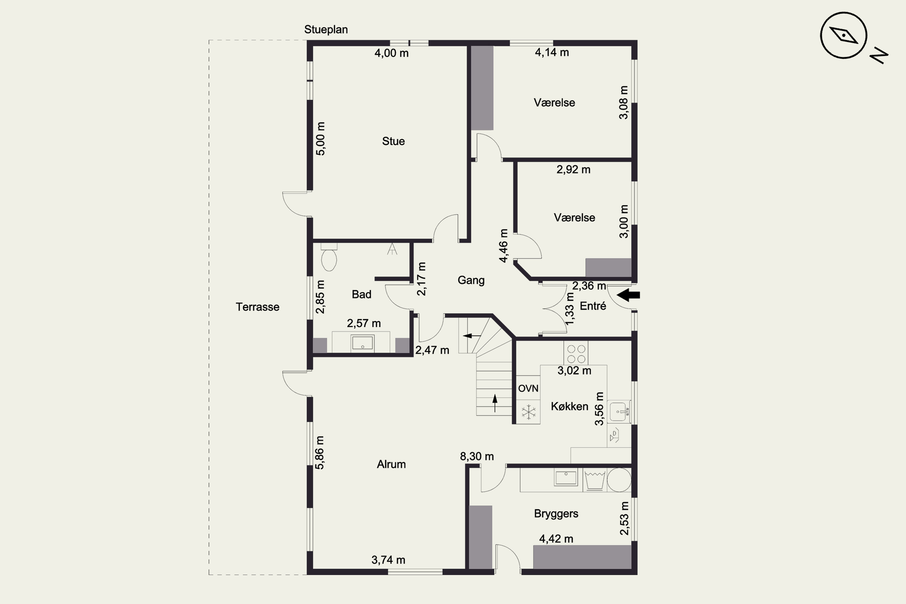 Plantegninger billede af Fjembevej 45, 9352 Dybvad
