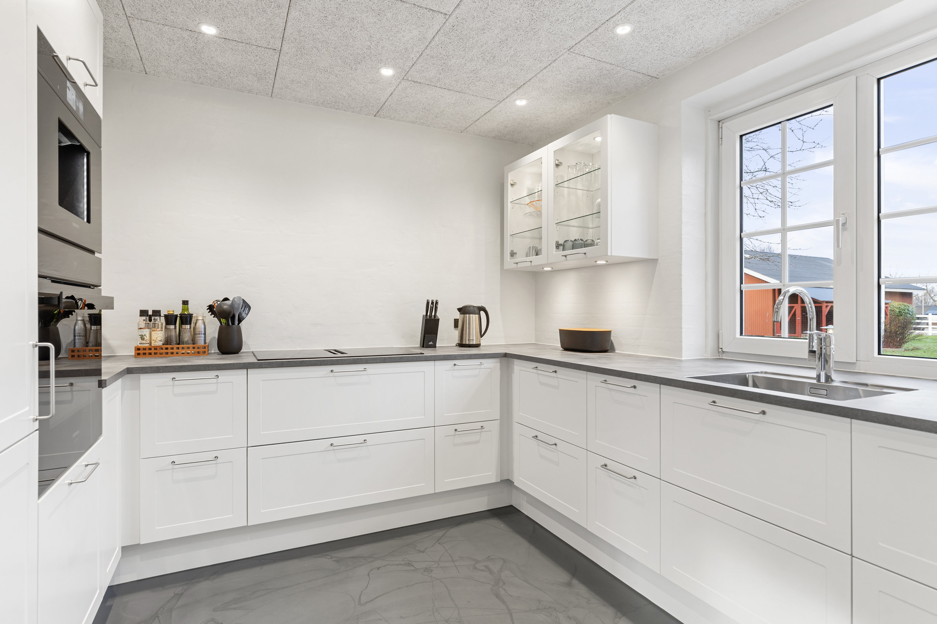 Fremhævet køkken billede i fuldskærmstilstand. Billede af Fjembevej 45, 9352 Dybvad