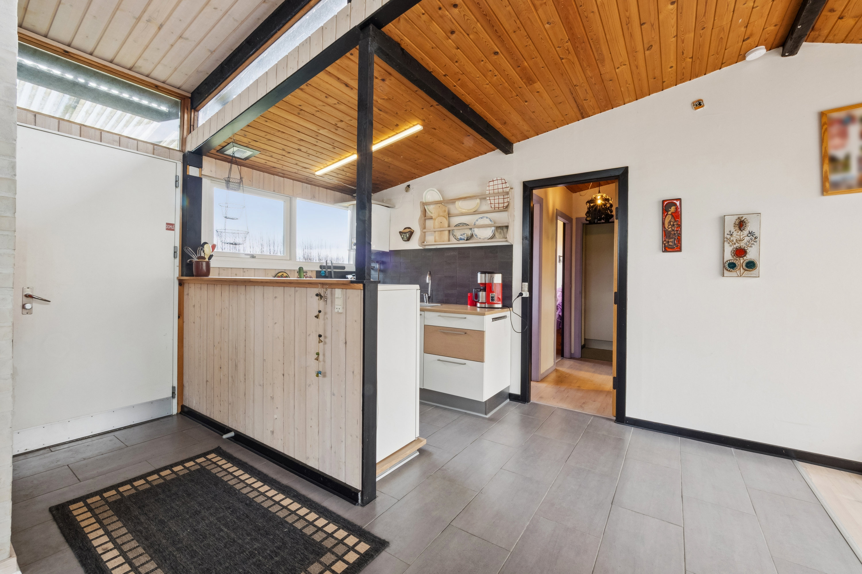 Fremhævet gang billede i fuldskærmstilstand. Billede af Kystvejen 13, Eskov, 7870 Roslev