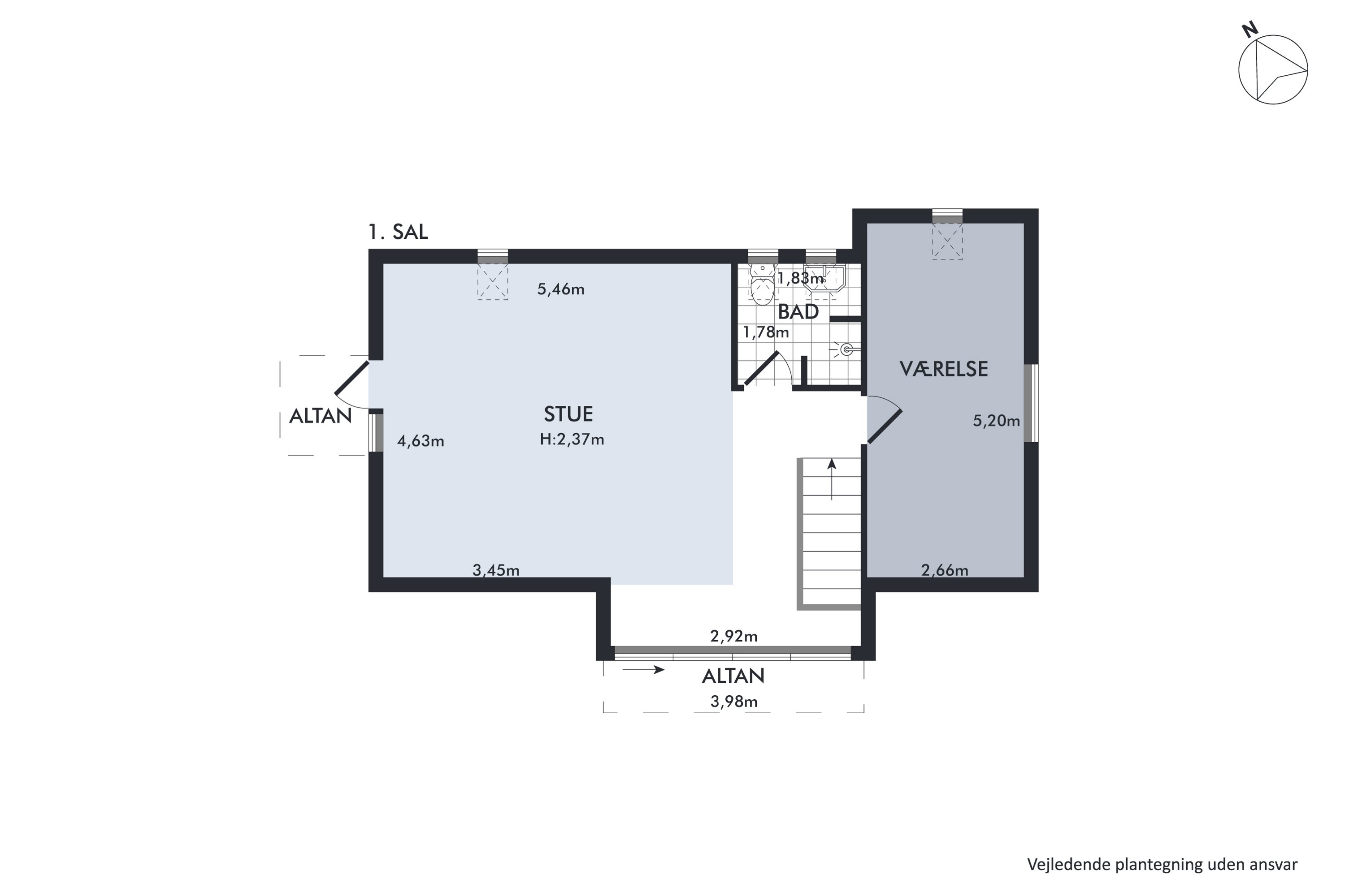 Plantegninger billede af Elsegårdevej 38, 8400 Ebeltoft