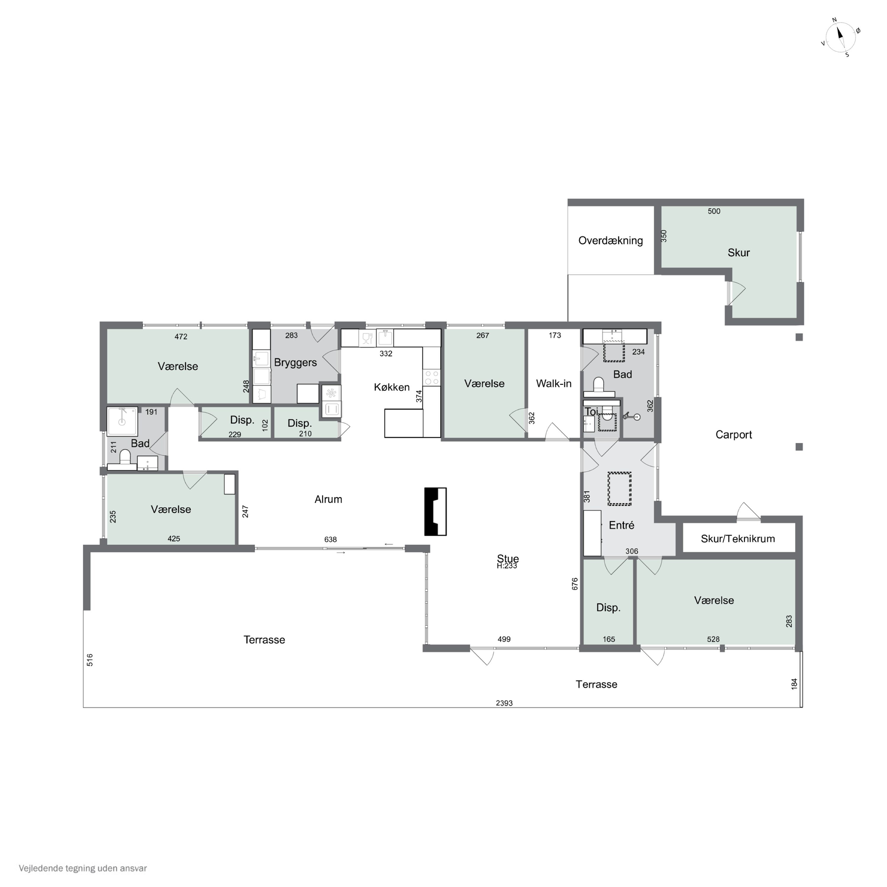 Plantegninger billede af Poppelvej 13, 8600 Silkeborg