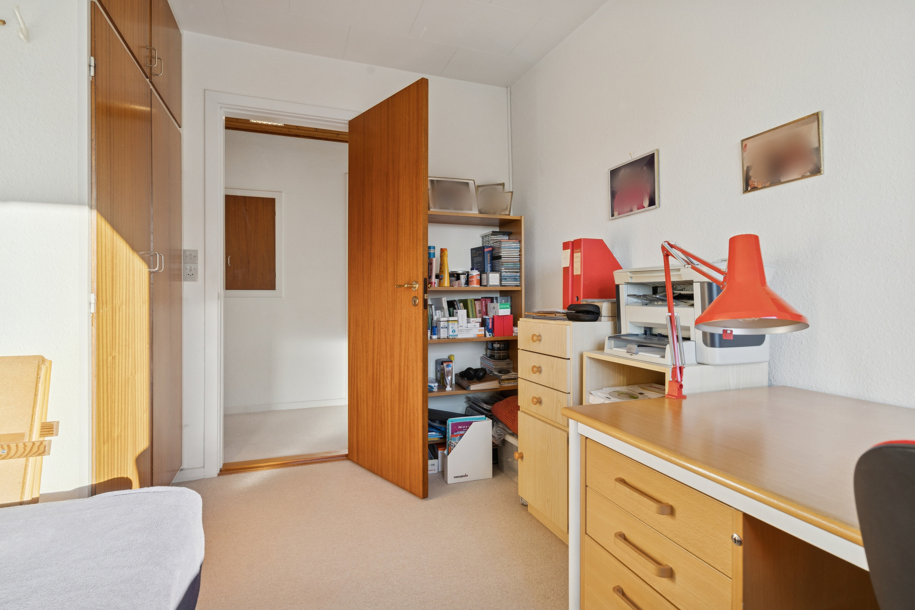 Fremhævet soveværelse billede i fuldskærmstilstand. Billede af Duevej 4, 4640 Faxe