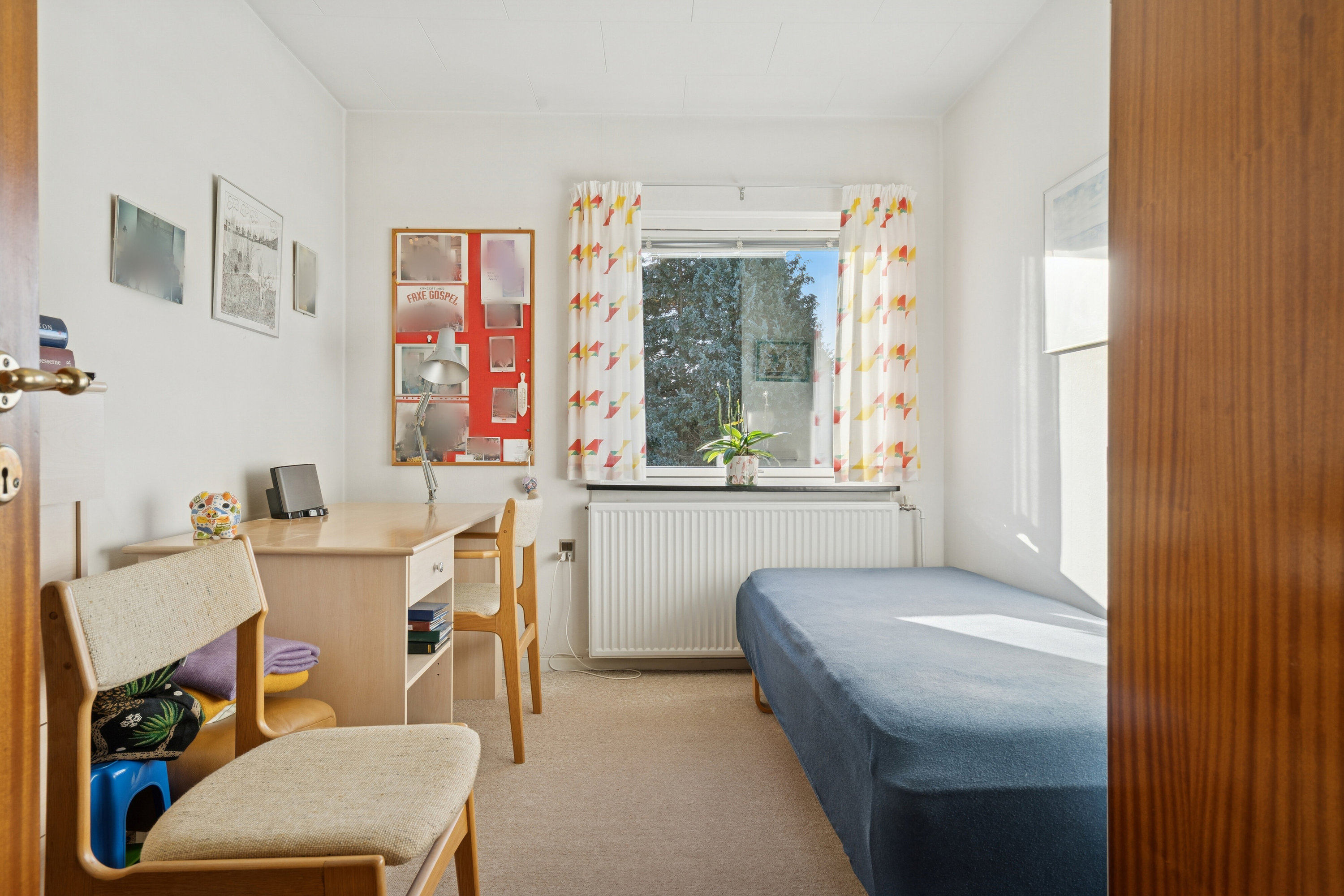 Fremhævet soveværelse billede i fuldskærmstilstand. Billede af Duevej 4, 4640 Faxe