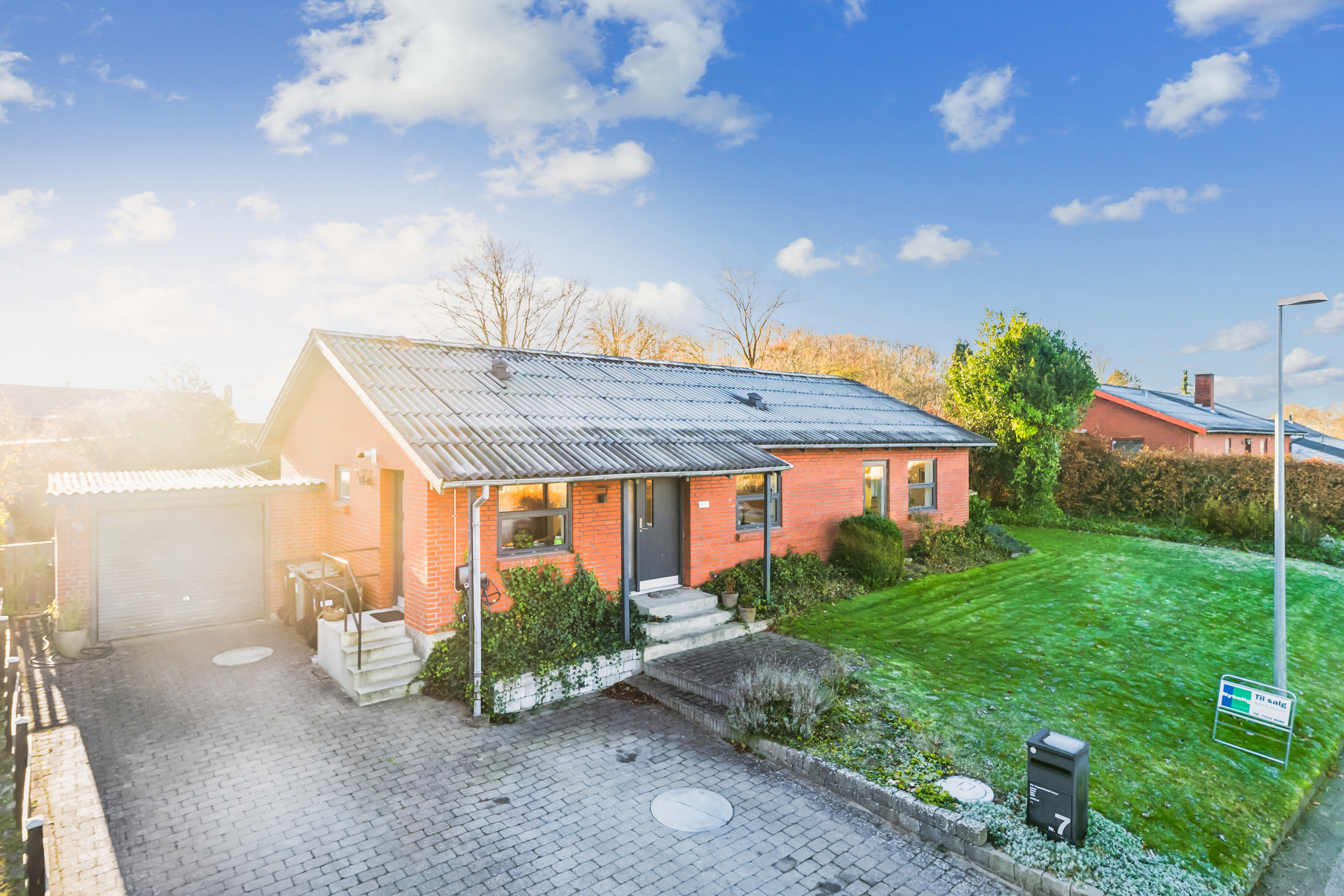 Fremhævet ejendommen billede i fuldskærmstilstand. Billede af Højvangen 7, Assentoft, 8960 Randers SØ