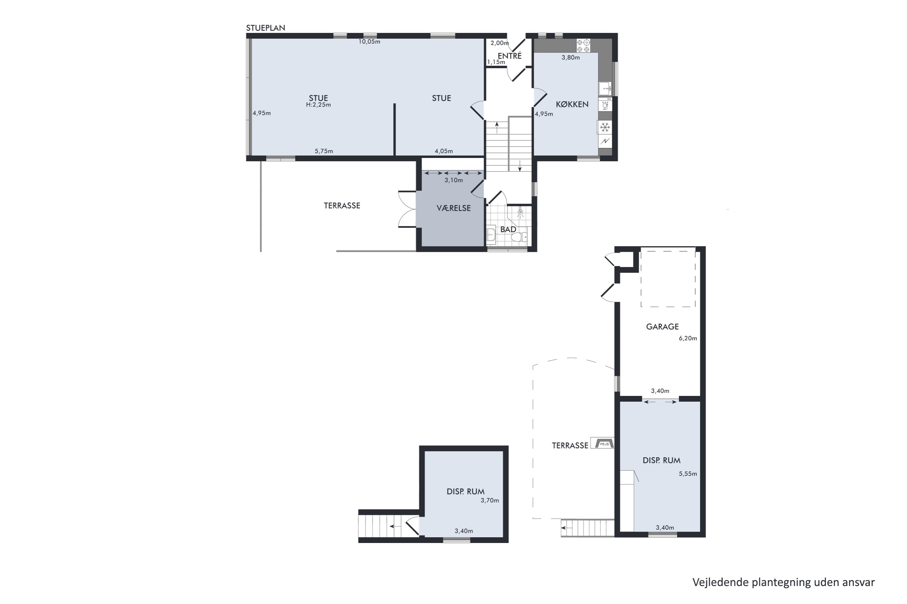 Plantegninger billede af Ramshøjvej 24, Haslund, 8940 Randers SV
