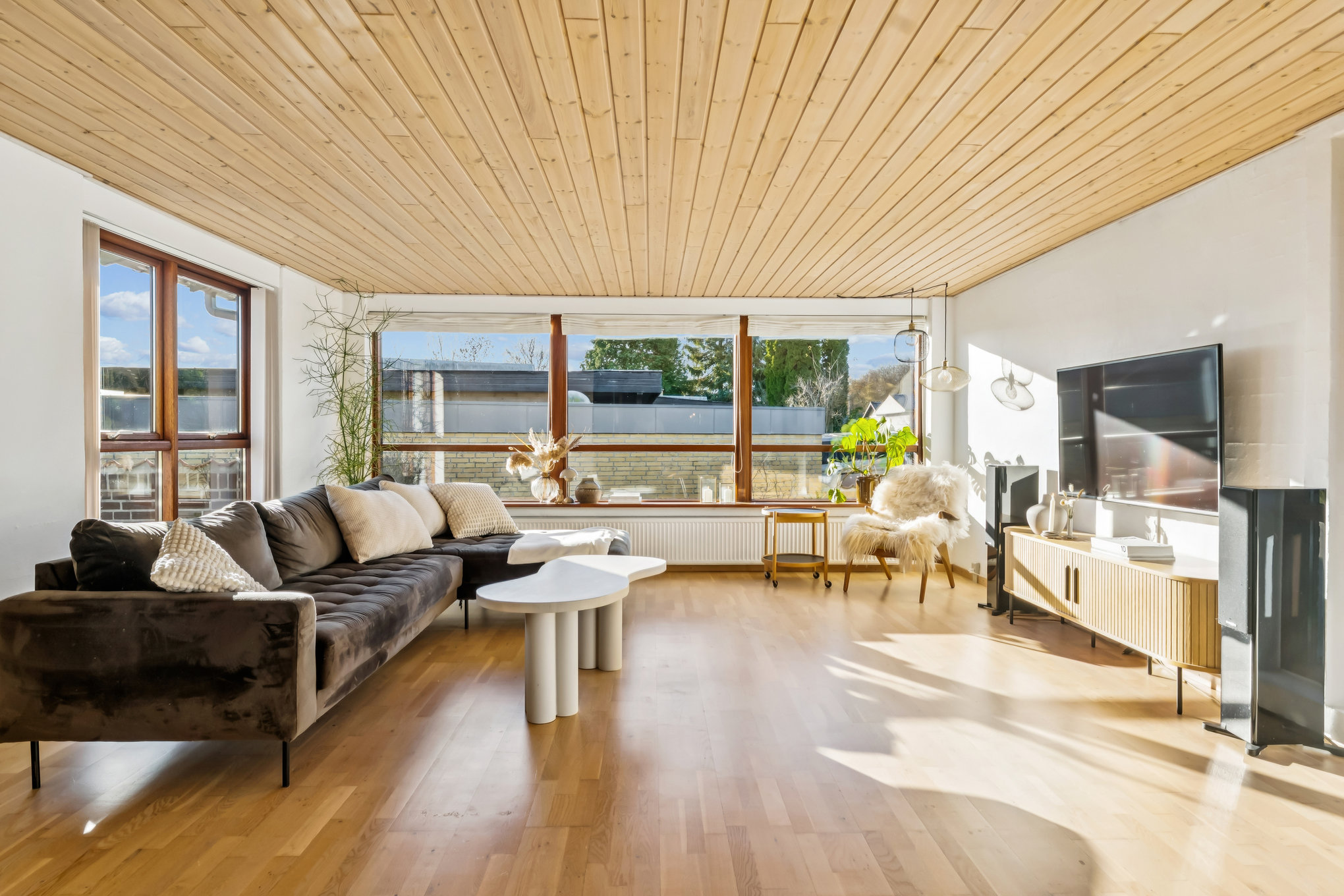 Fremhævet stue billede i fuldskærmstilstand. Billede af Ramshøjvej 24, Haslund, 8940 Randers SV