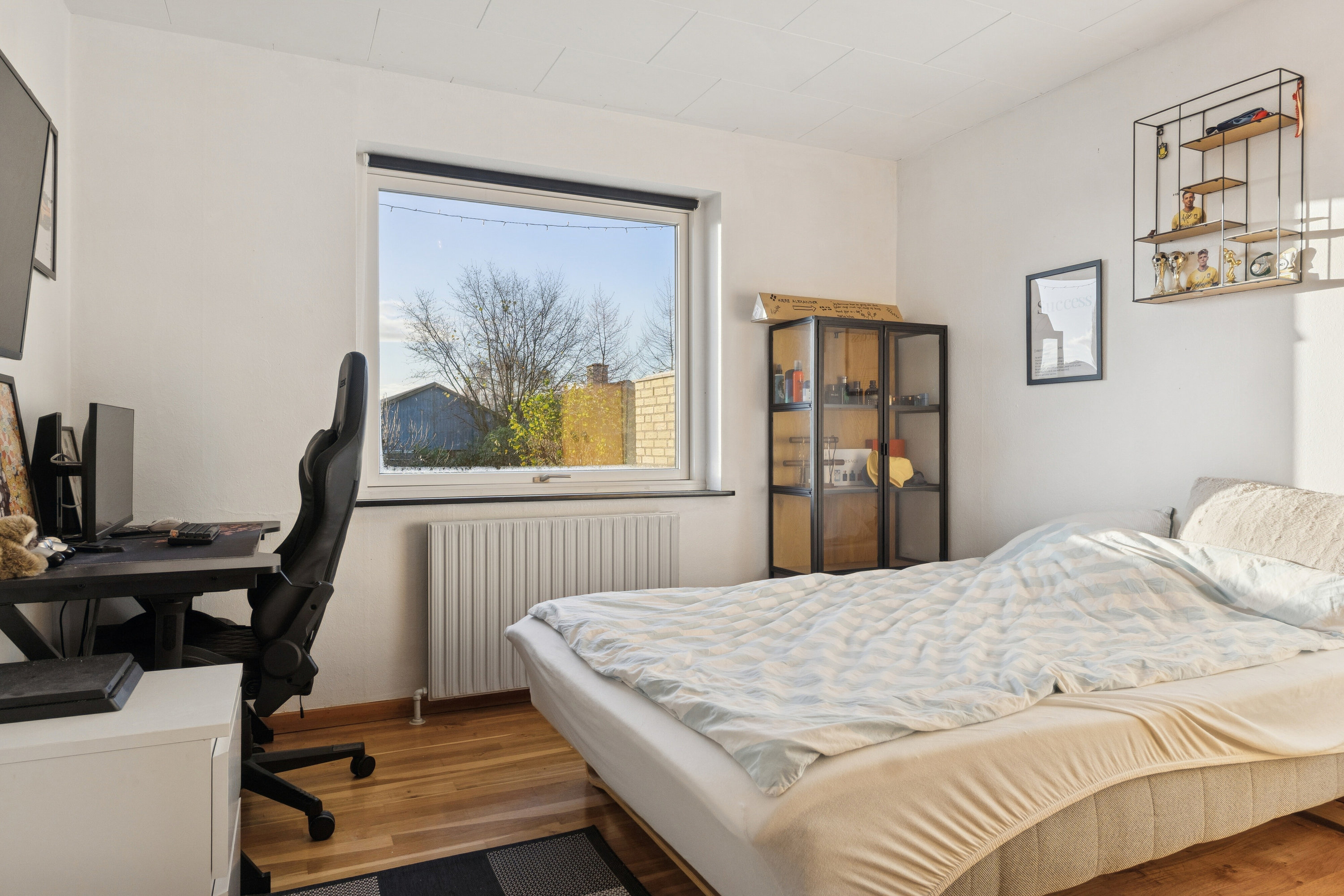 Fremhævet soveværelse billede i fuldskærmstilstand. Billede af Lærkevej 9, 4250 Fuglebjerg