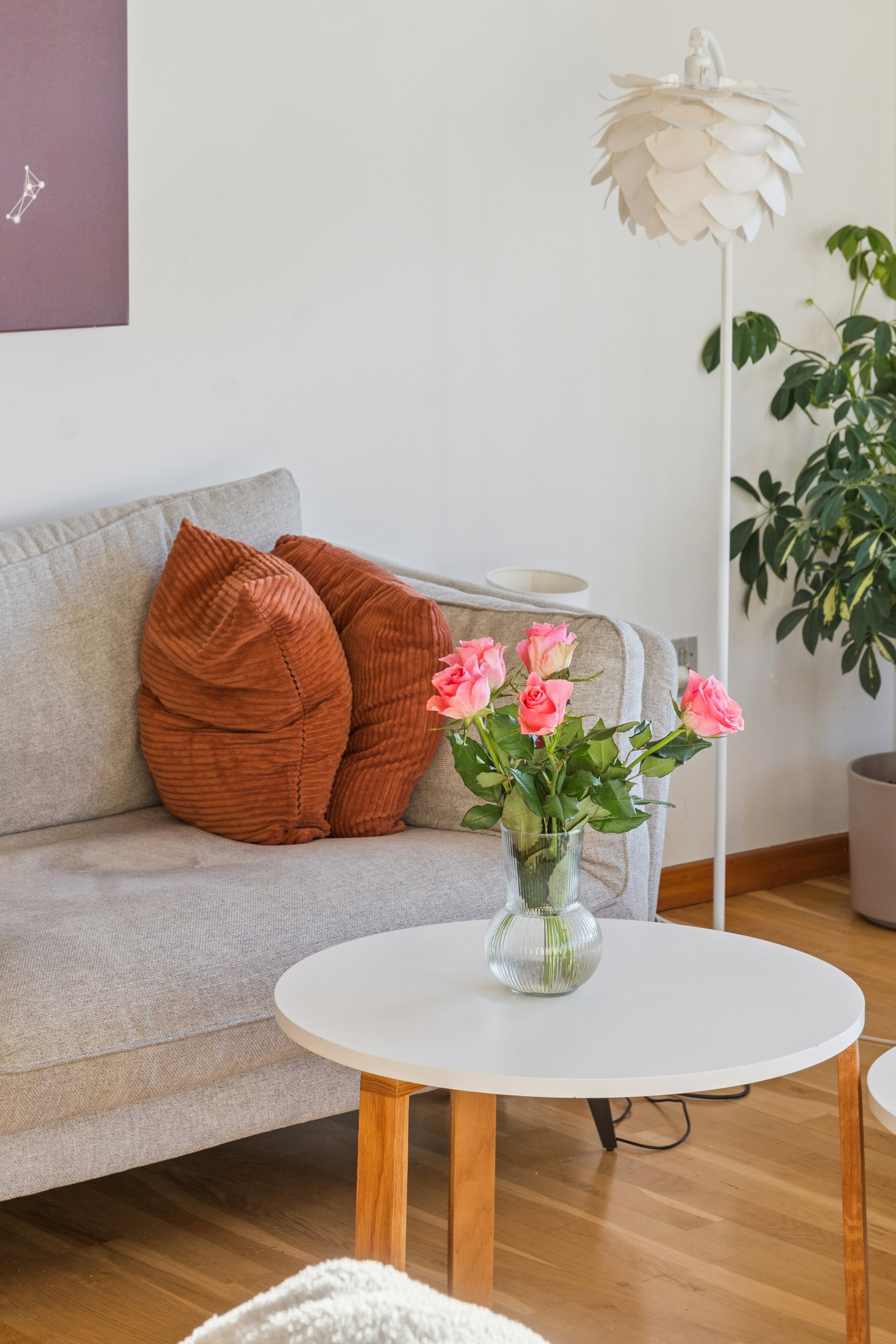 Fremhævet stue billede i fuldskærmstilstand. Billede af Lærkevej 9, 4250 Fuglebjerg