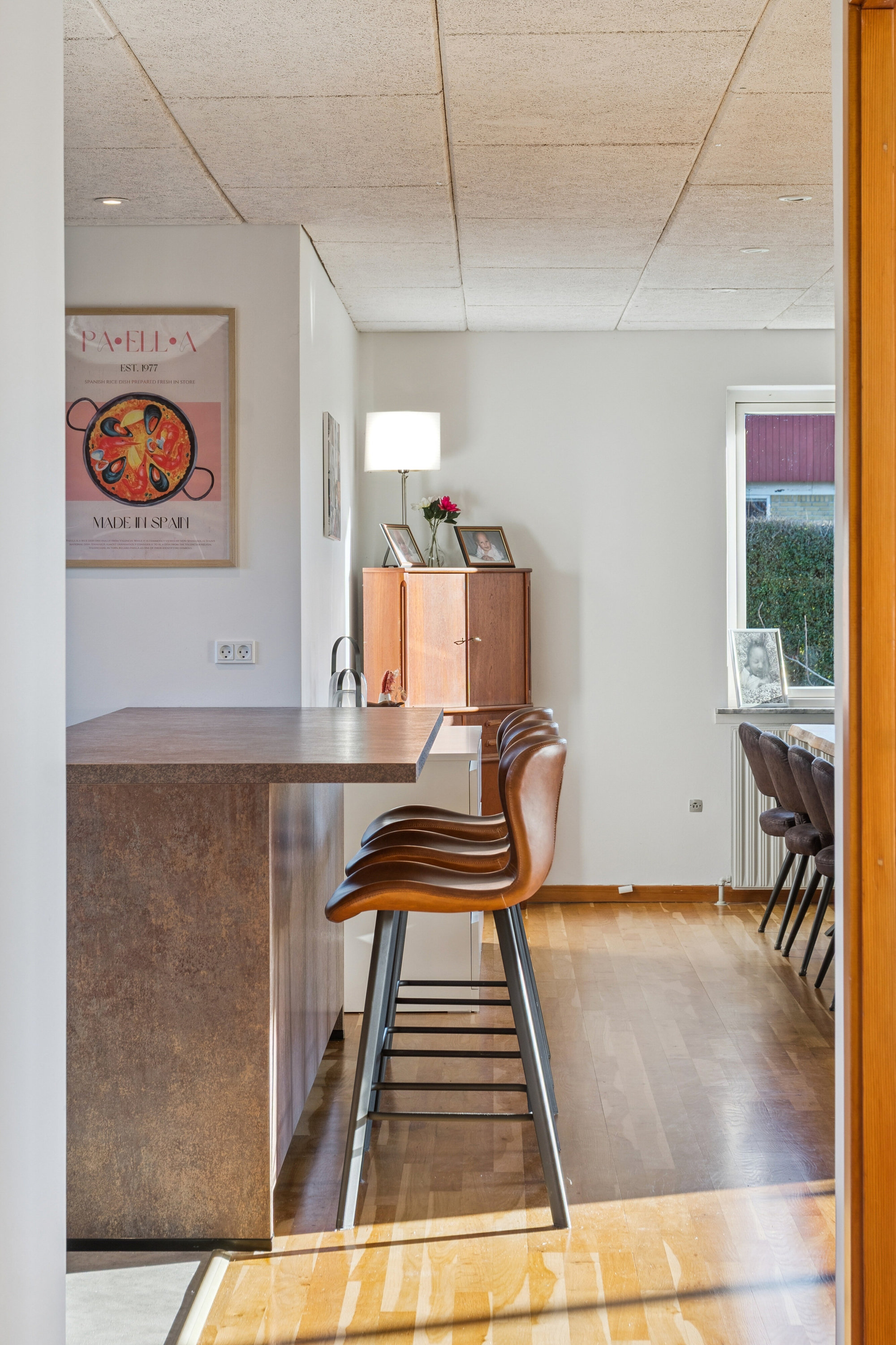 Fremhævet køkken/alrum billede i fuldskærmstilstand. Billede af Lærkevej 9, 4250 Fuglebjerg