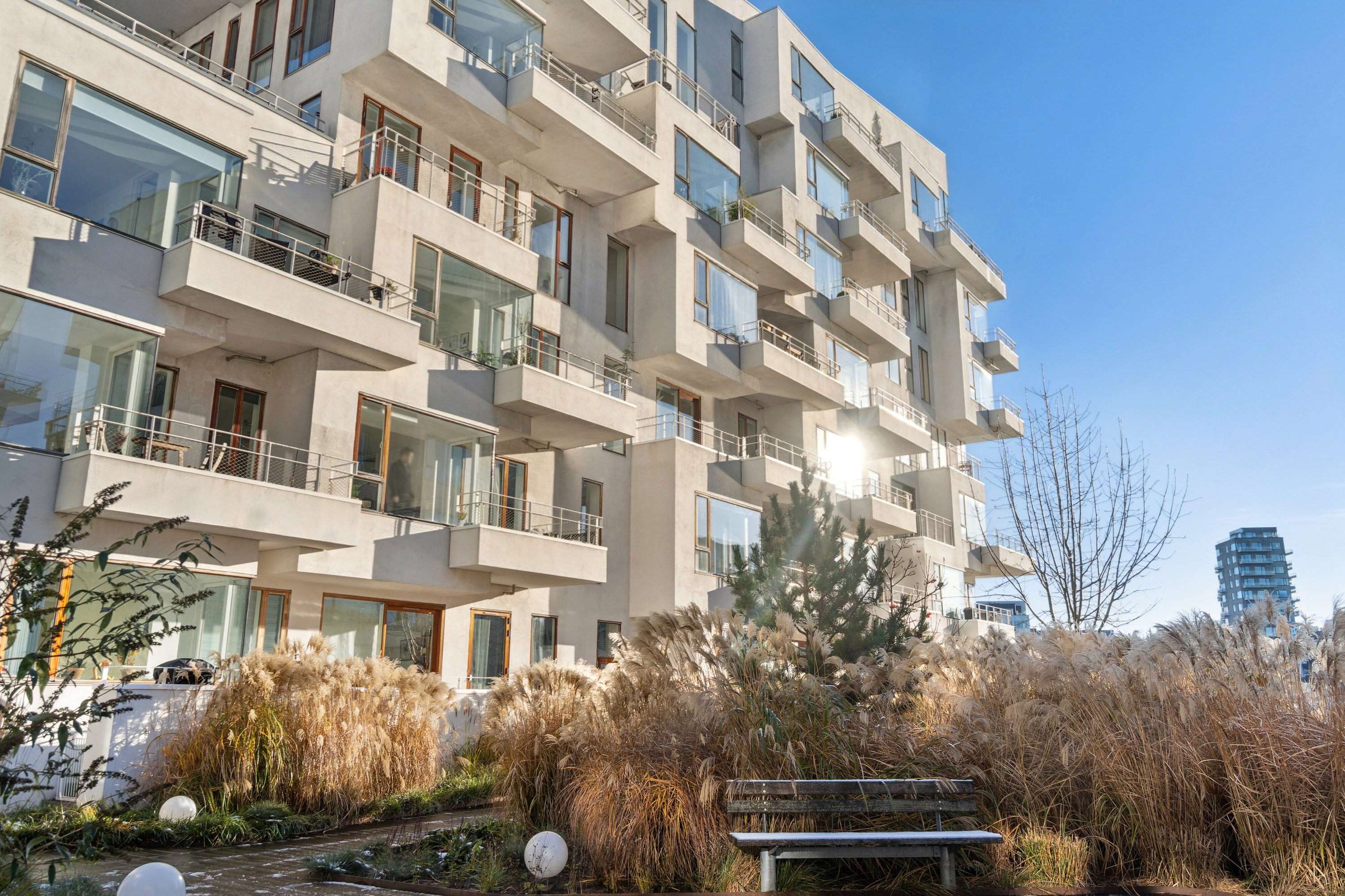 Fremhævet facade billede i fuldskærmstilstand. Billede af Havneholmen 66, 1. th., 1561 København V