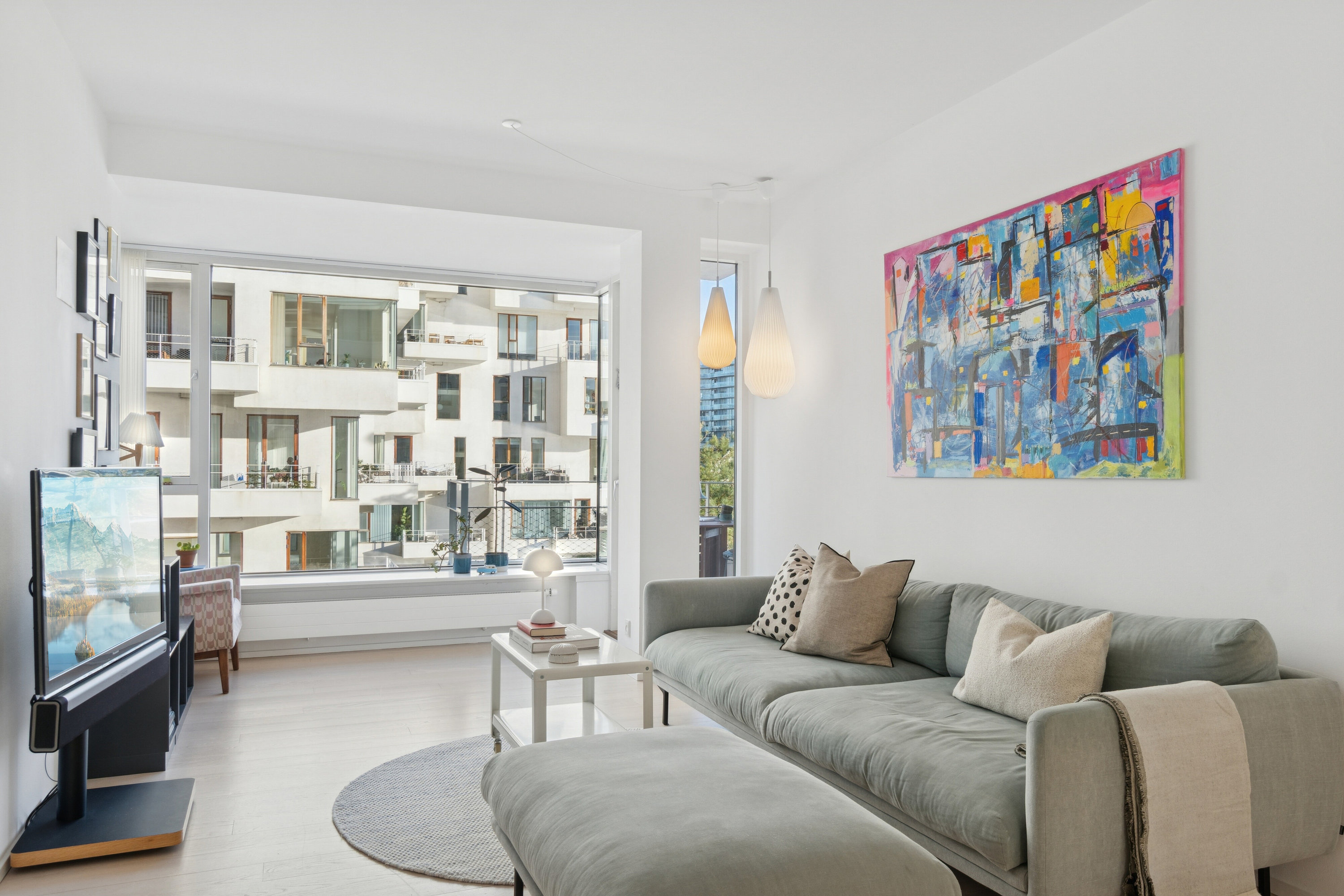 Fremhævet stue billede i fuldskærmstilstand. Billede af Havneholmen 66, 1. th., 1561 København V