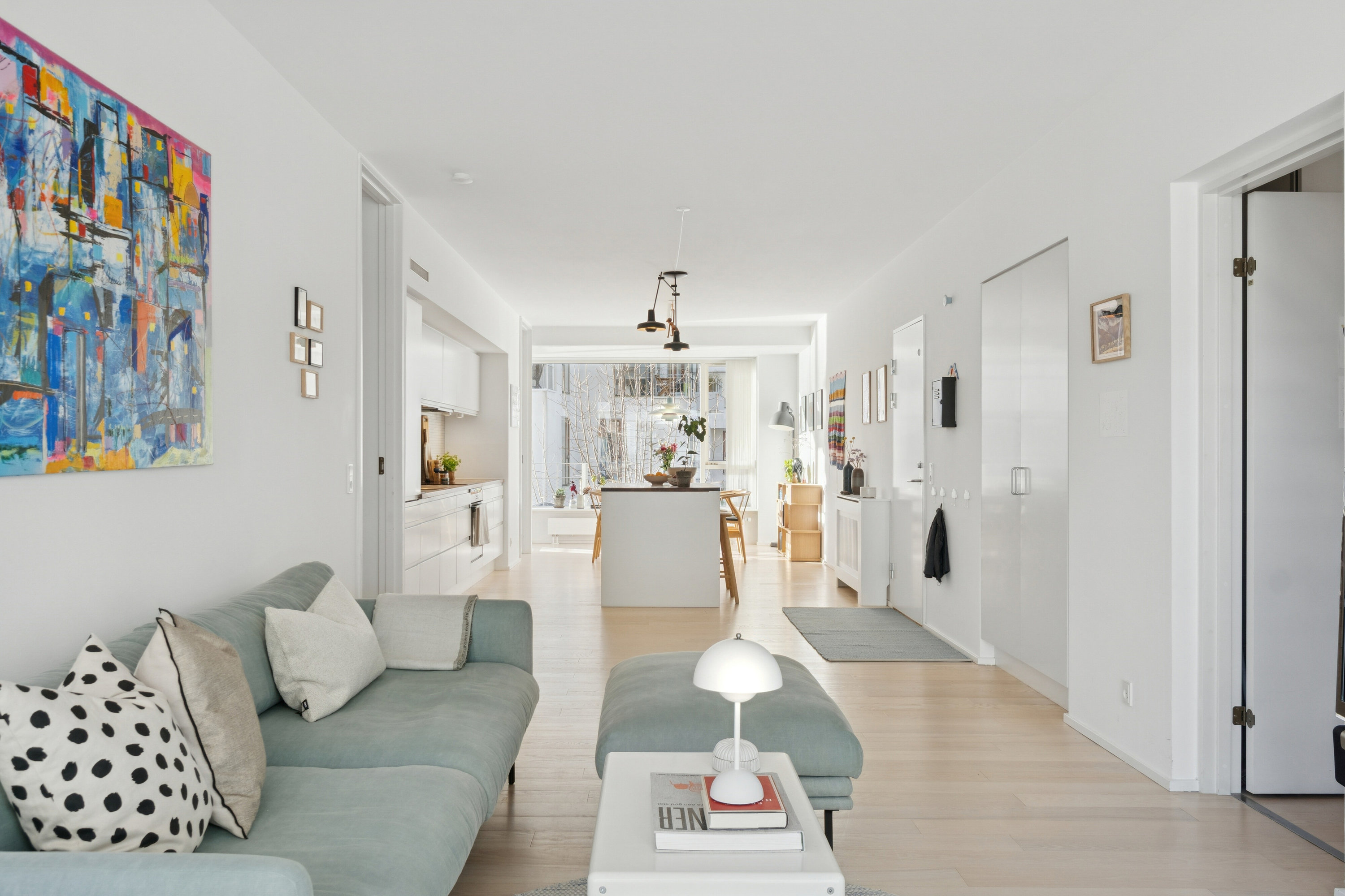 Fremhævet stue billede i fuldskærmstilstand. Billede af Havneholmen 66, 1. th., 1561 København V