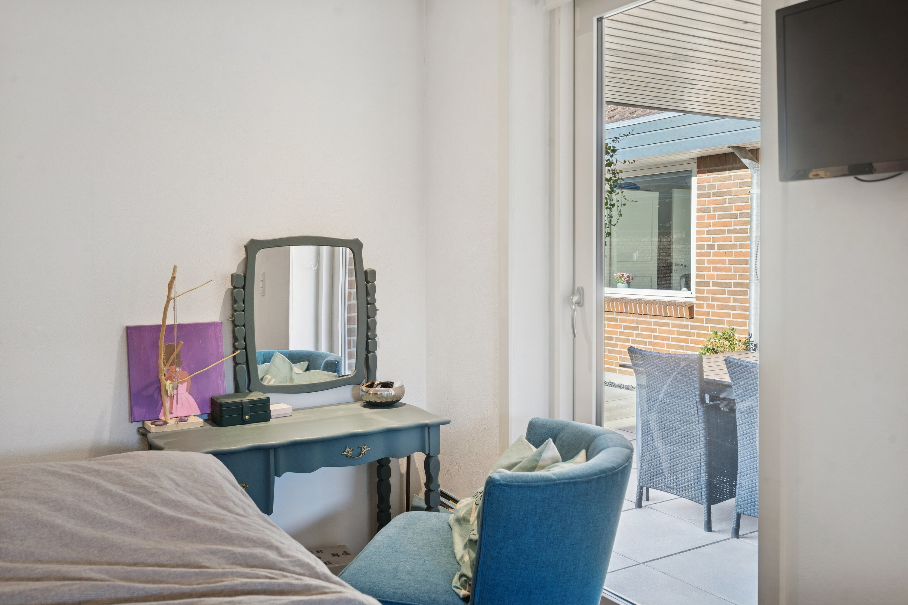 Fremhævet soveværelse billede i fuldskærmstilstand. Billede af Fasanvej 22, 5540 Ullerslev