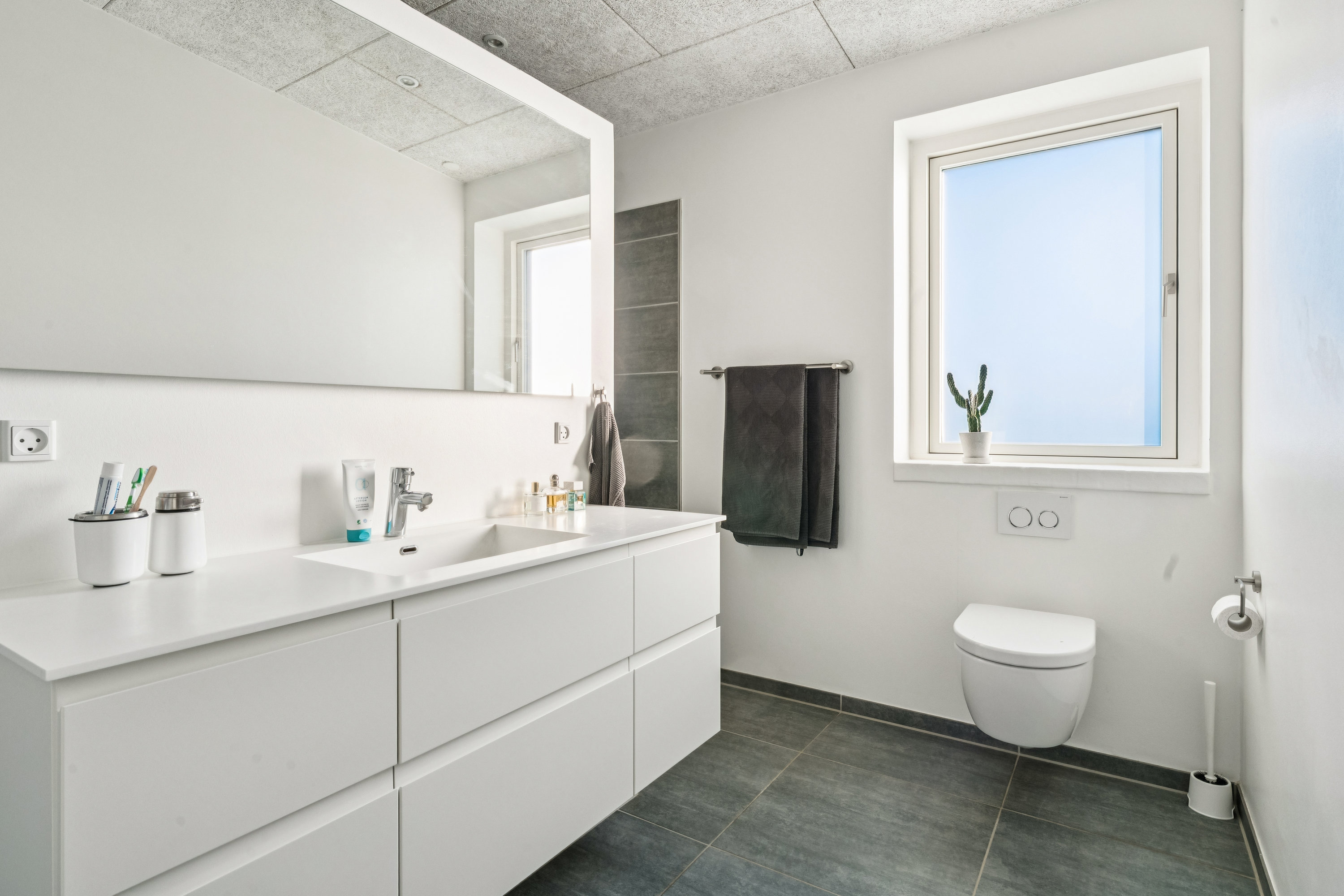 Fremhævet badeværelse billede i fuldskærmstilstand. Billede af Kiplings Alle 22, 9260 Gistrup