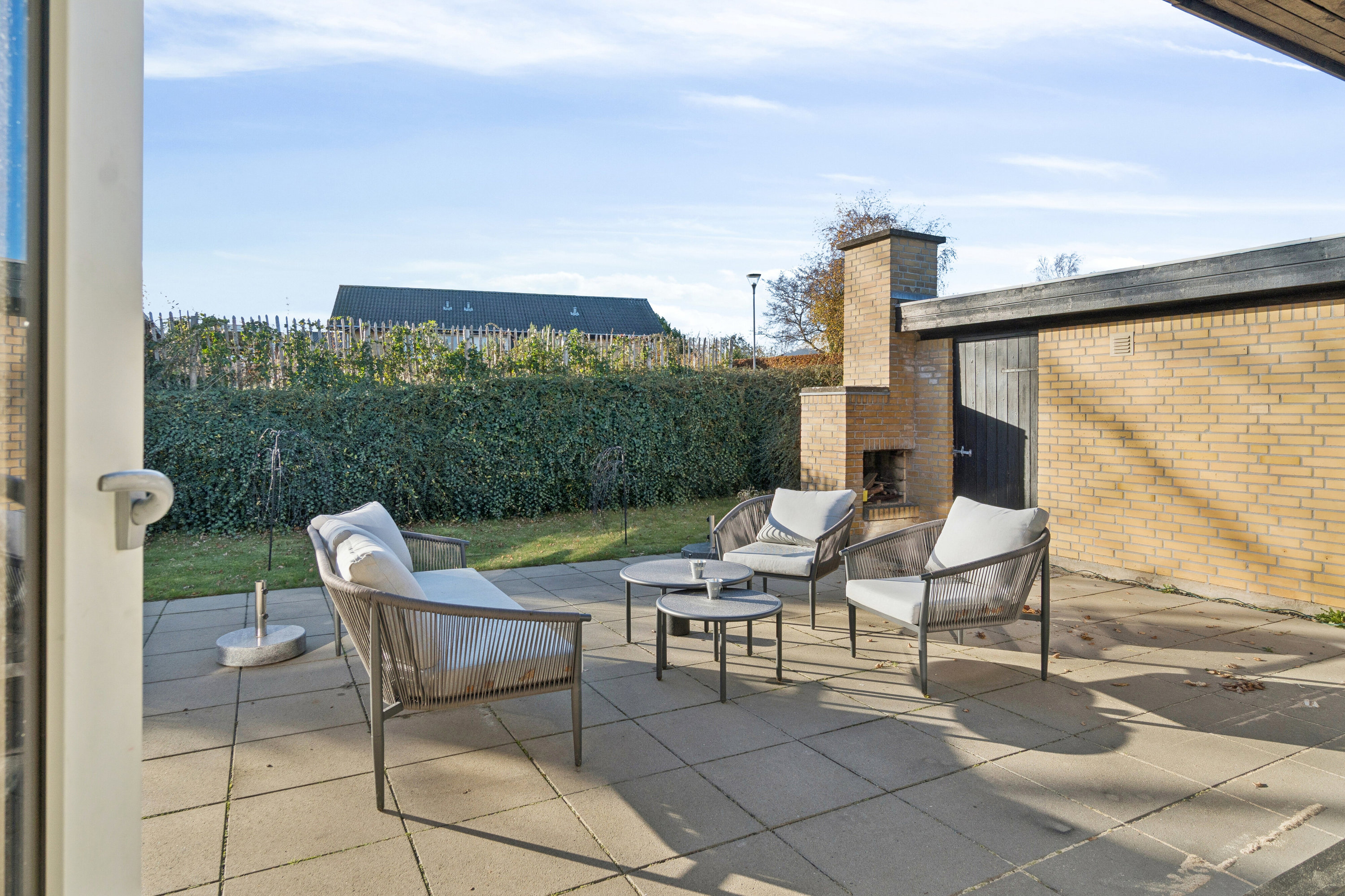 Fremhævet terrasse billede i fuldskærmstilstand. Billede af Strandbakken 103, 4400 Kalundborg