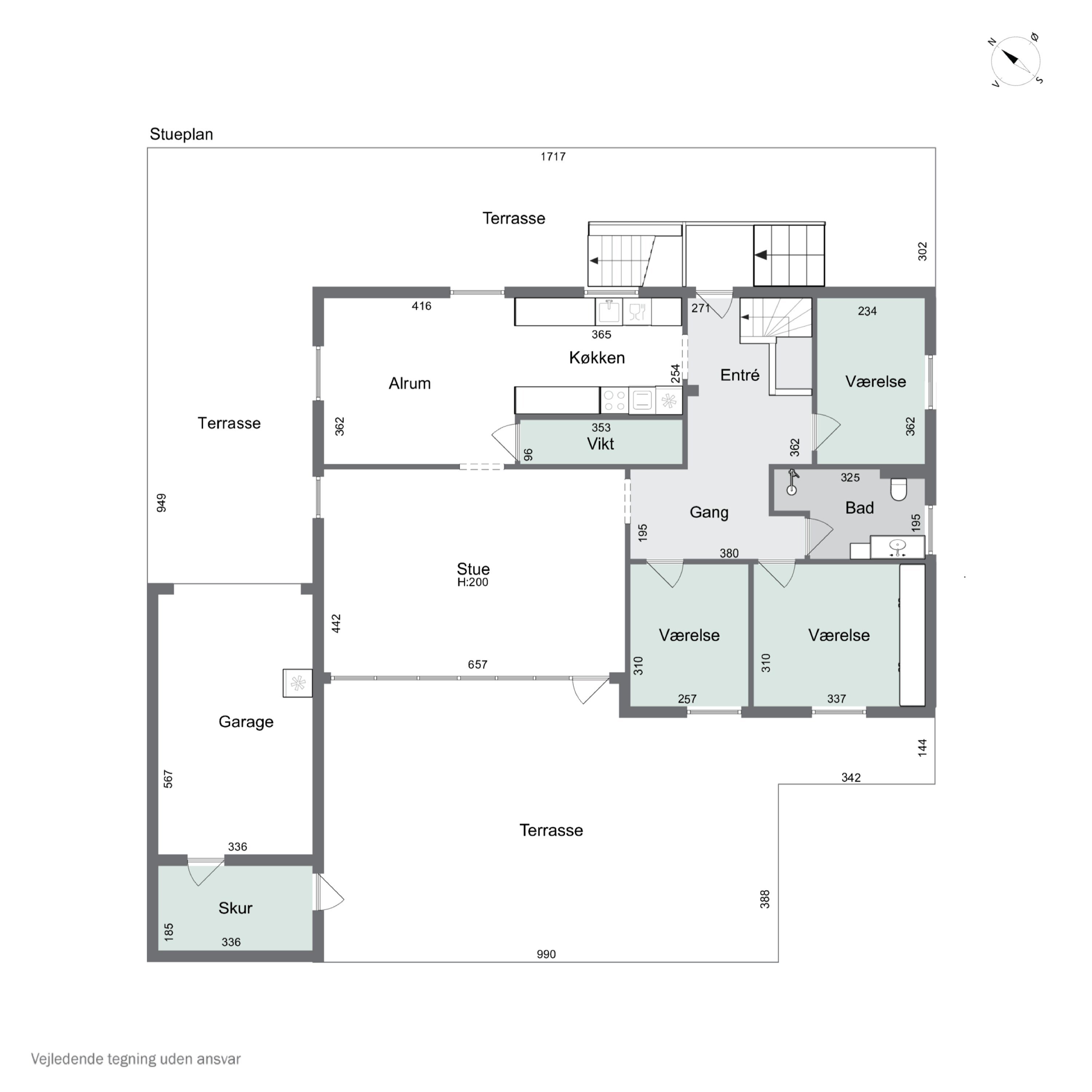 Plantegninger billede af Strandbakken 103, 4400 Kalundborg