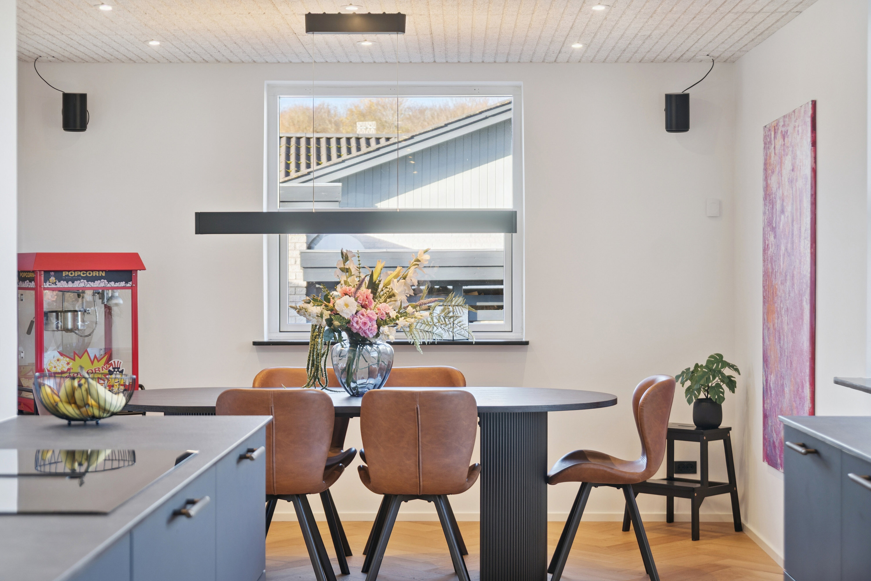 Fremhævet spisestue billede i fuldskærmstilstand. Billede af Strandbakken 103, 4400 Kalundborg