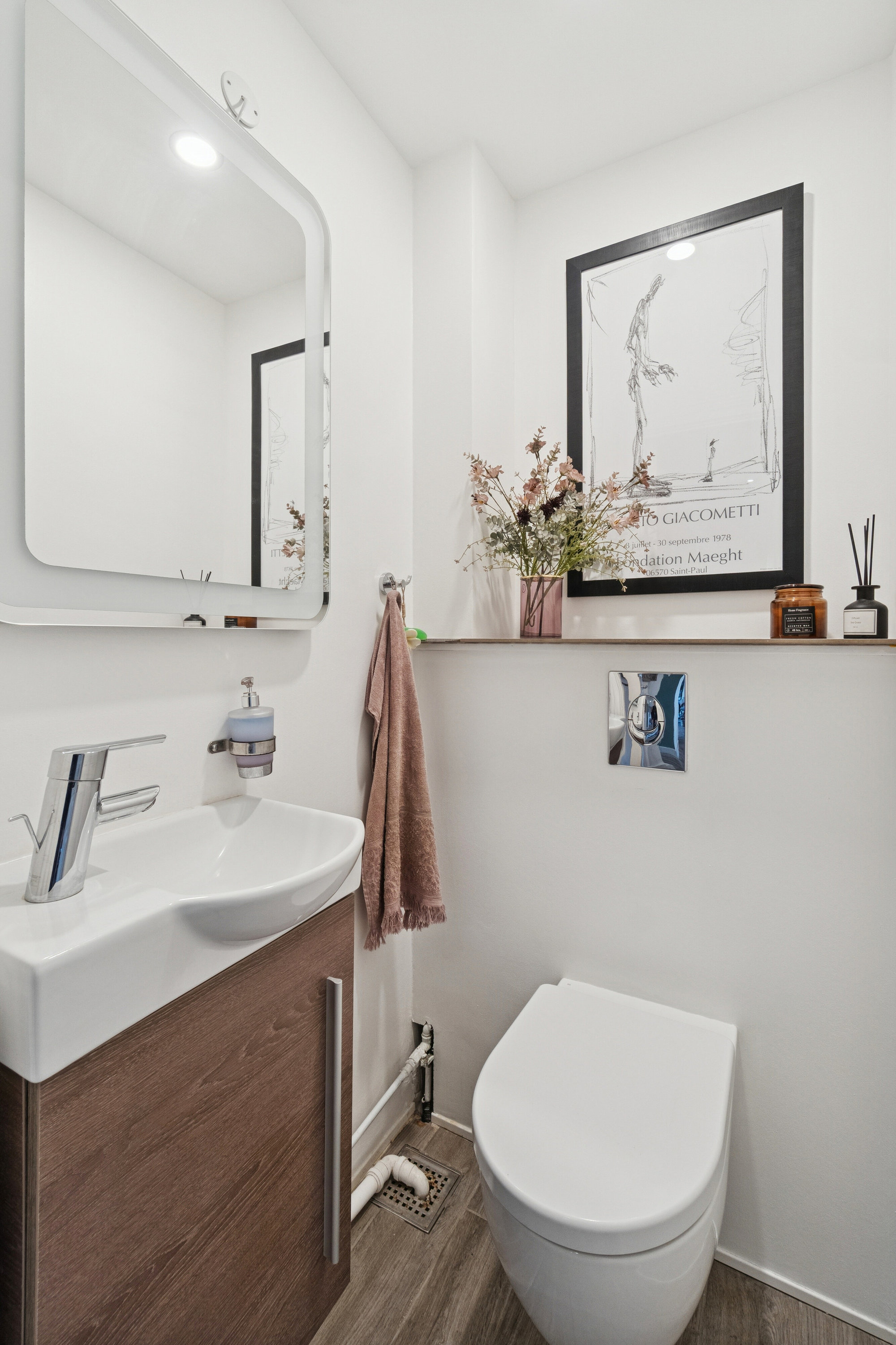 Fremhævet badeværelse billede i fuldskærmstilstand. Billede af Kløverprisvej 88, 2650 Hvidovre