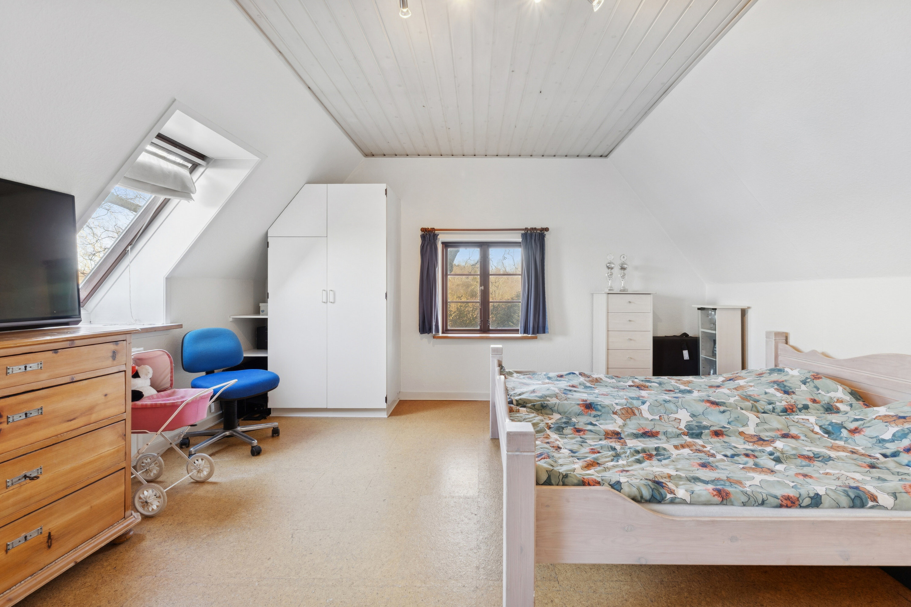 Fremhævet soveværelse billede i fuldskærmstilstand. Billede af Skovmarksvej 2, 5762 Vester Skerninge