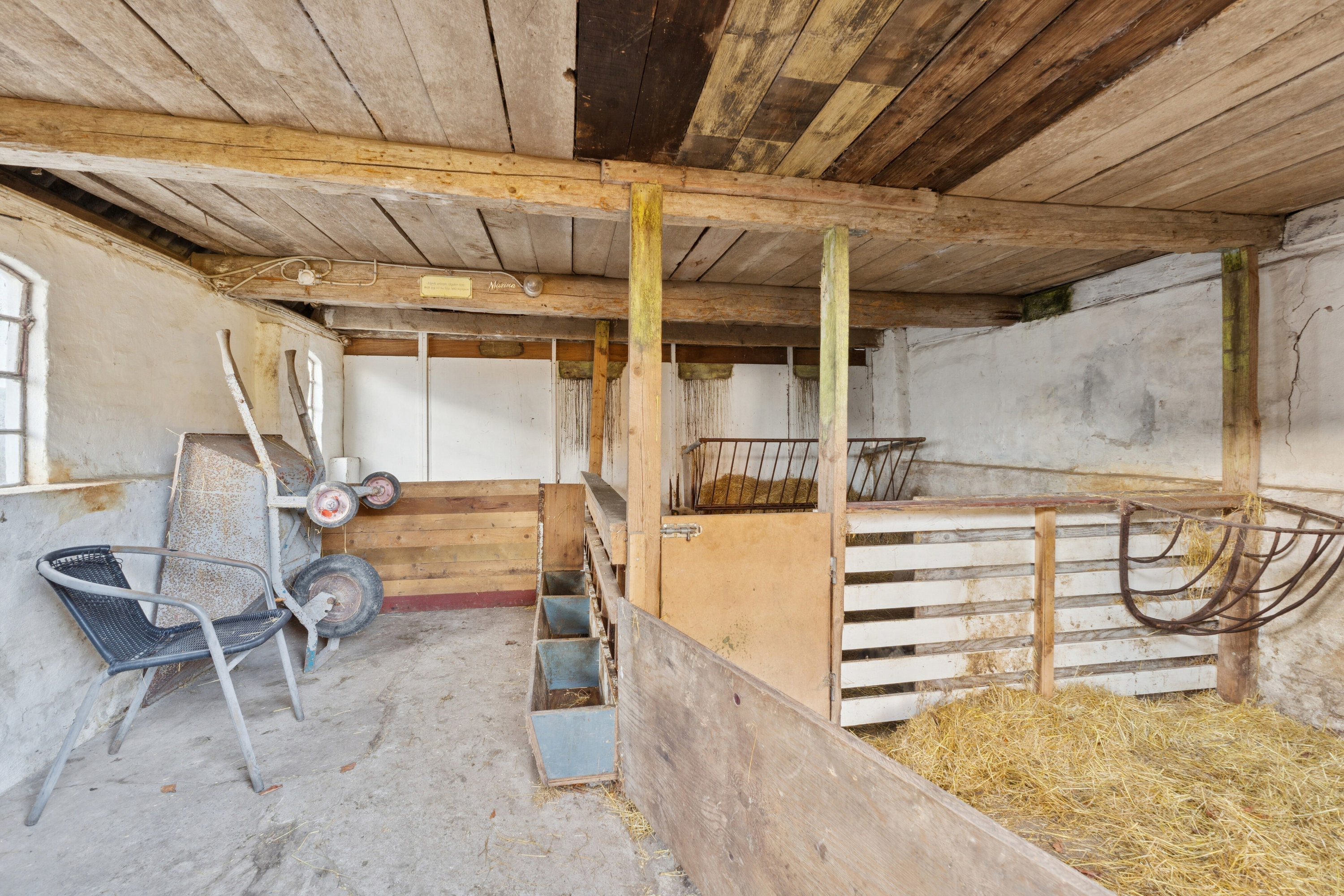 Fremhævet stald billede i fuldskærmstilstand. Billede af Skovmarksvej 2, 5762 Vester Skerninge