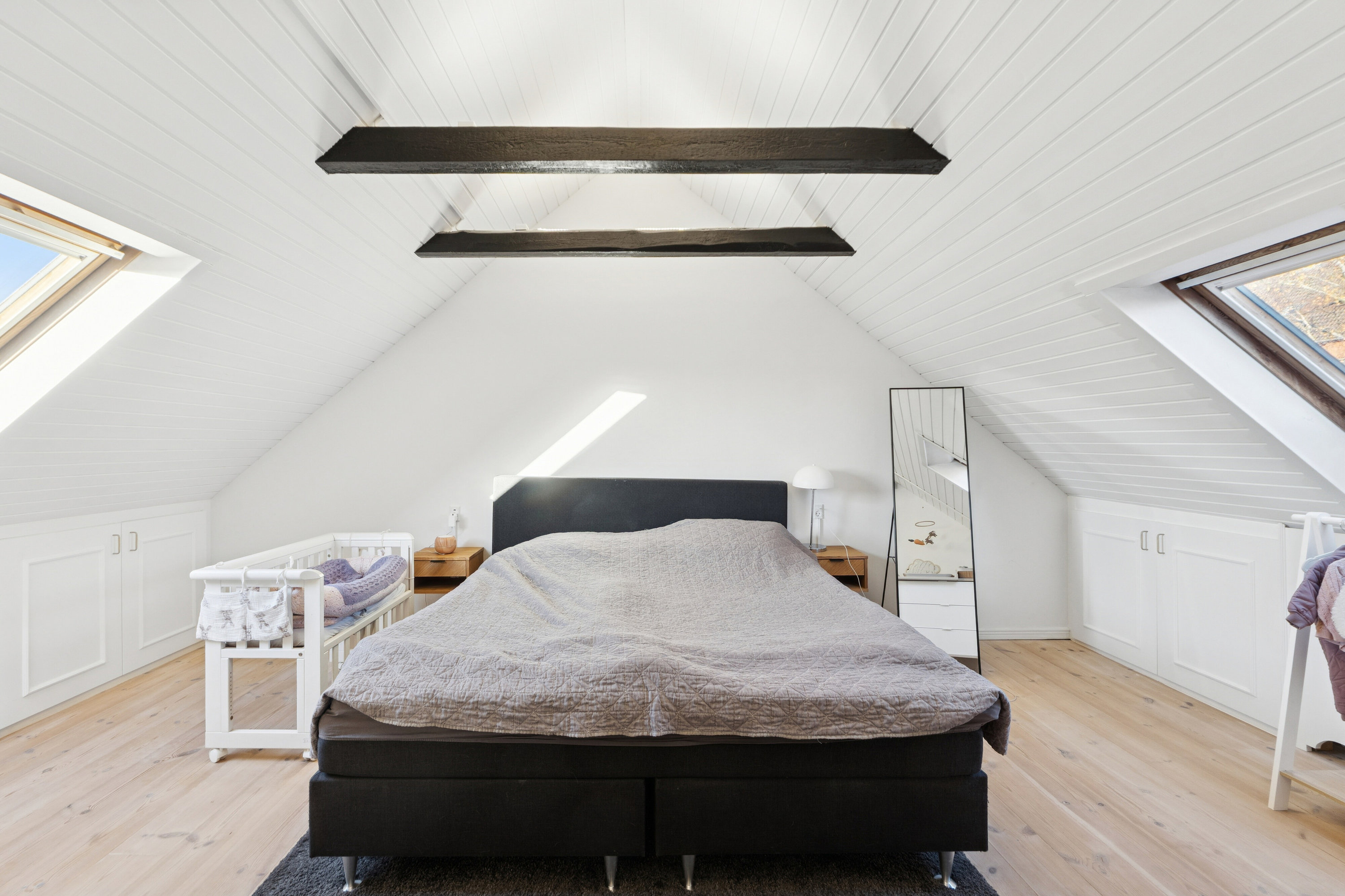 Fremhævet soveværelse billede i fuldskærmstilstand. Billede af Planteheldvej 12A, 2650 Hvidovre