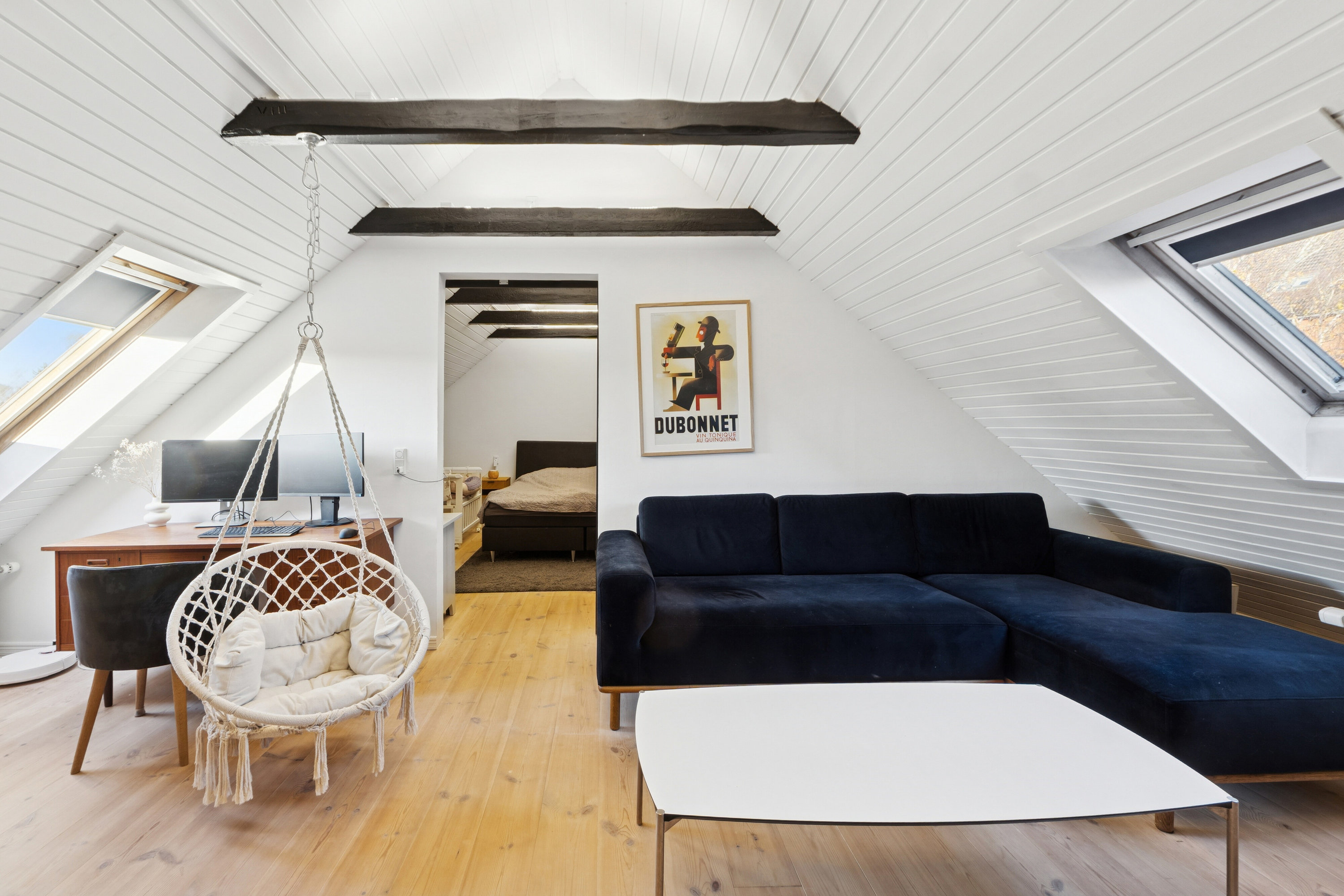 Fremhævet stue billede i fuldskærmstilstand. Billede af Planteheldvej 12A, 2650 Hvidovre