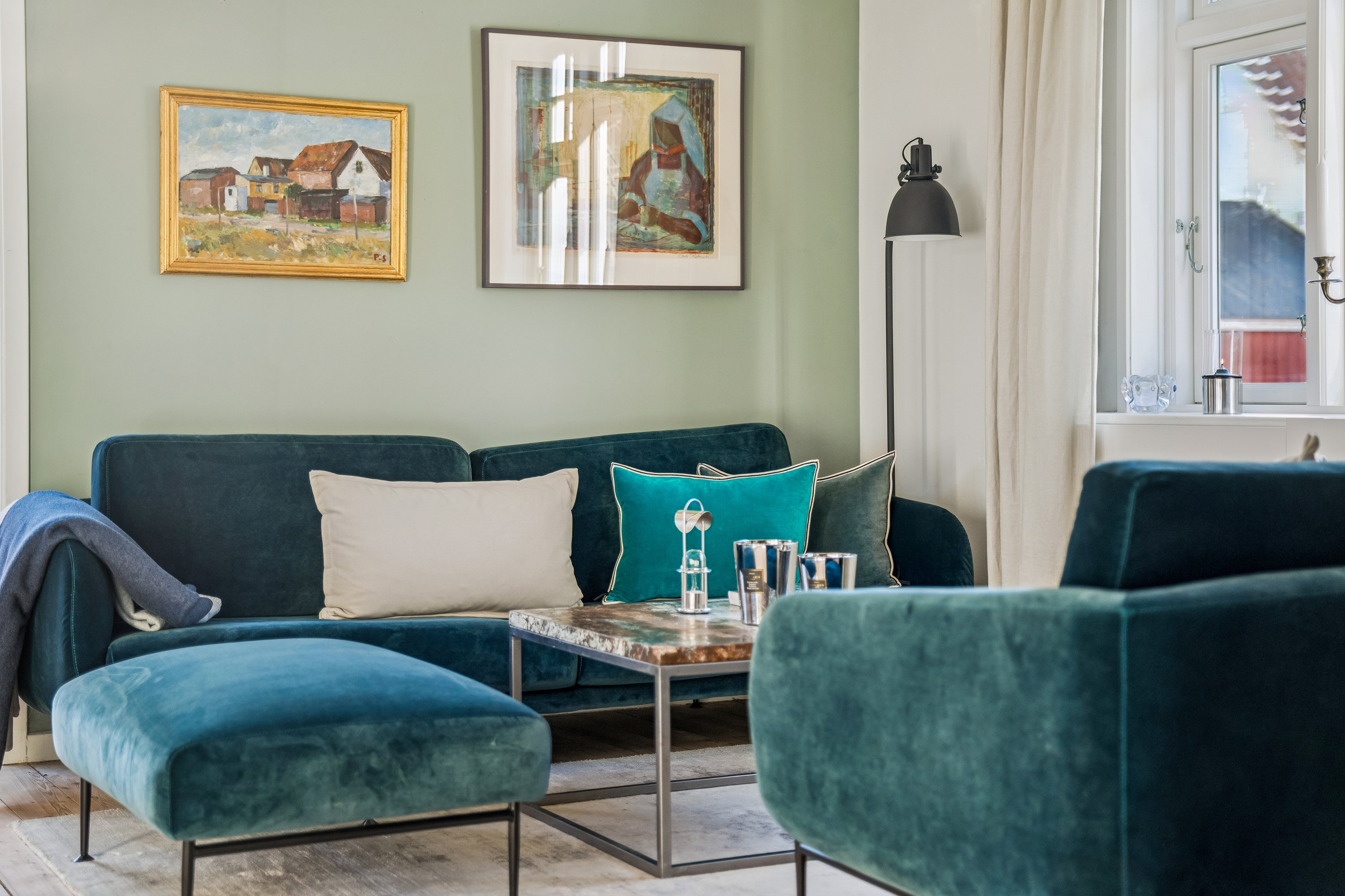 Fremhævet stue billede i fuldskærmstilstand. Billede af Østerled 3, Østerby, 9990 Skagen