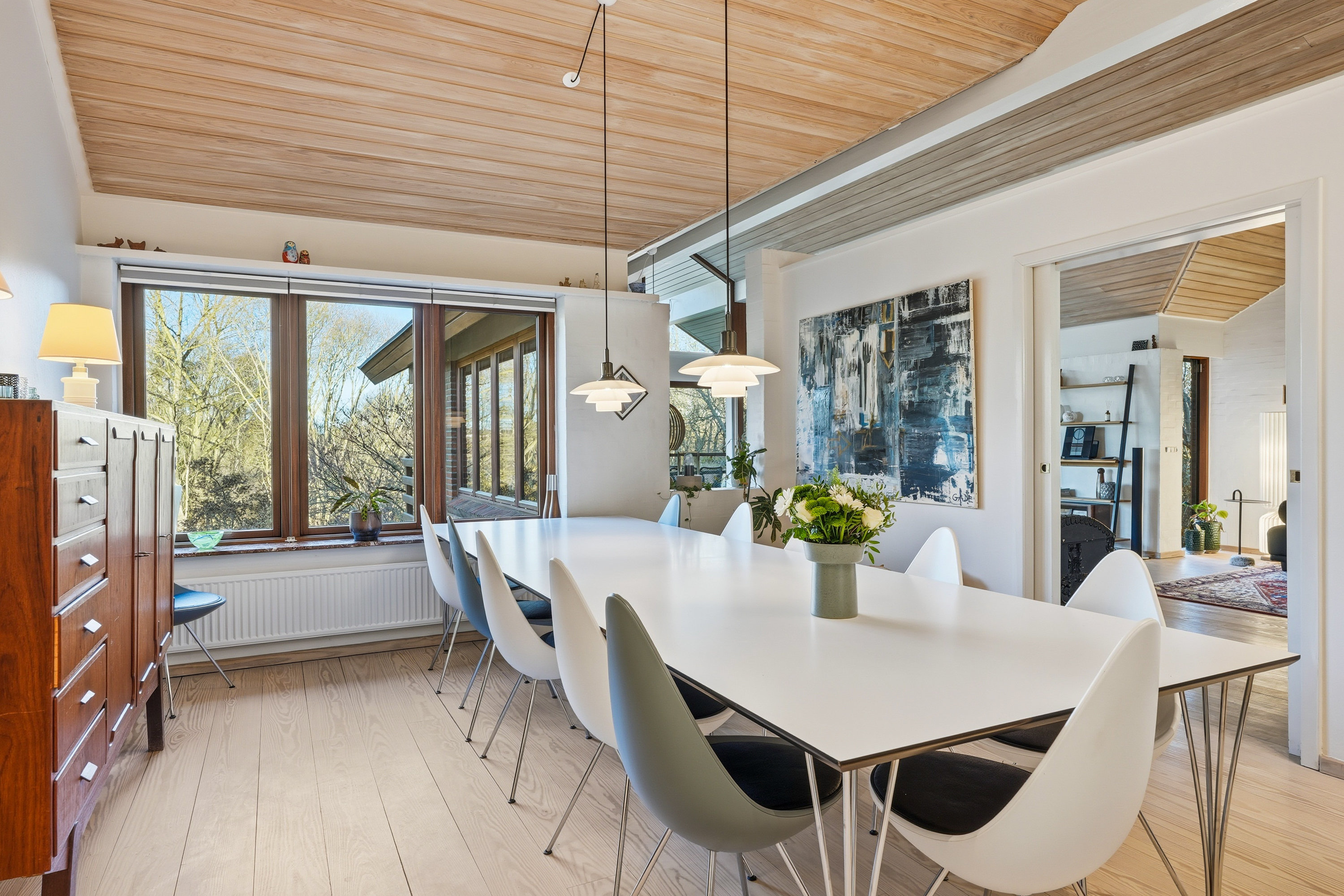 Fremhævet spisestue billede i fuldskærmstilstand. Billede af Rypebakken 32, Snestrup, 5210 Odense NV