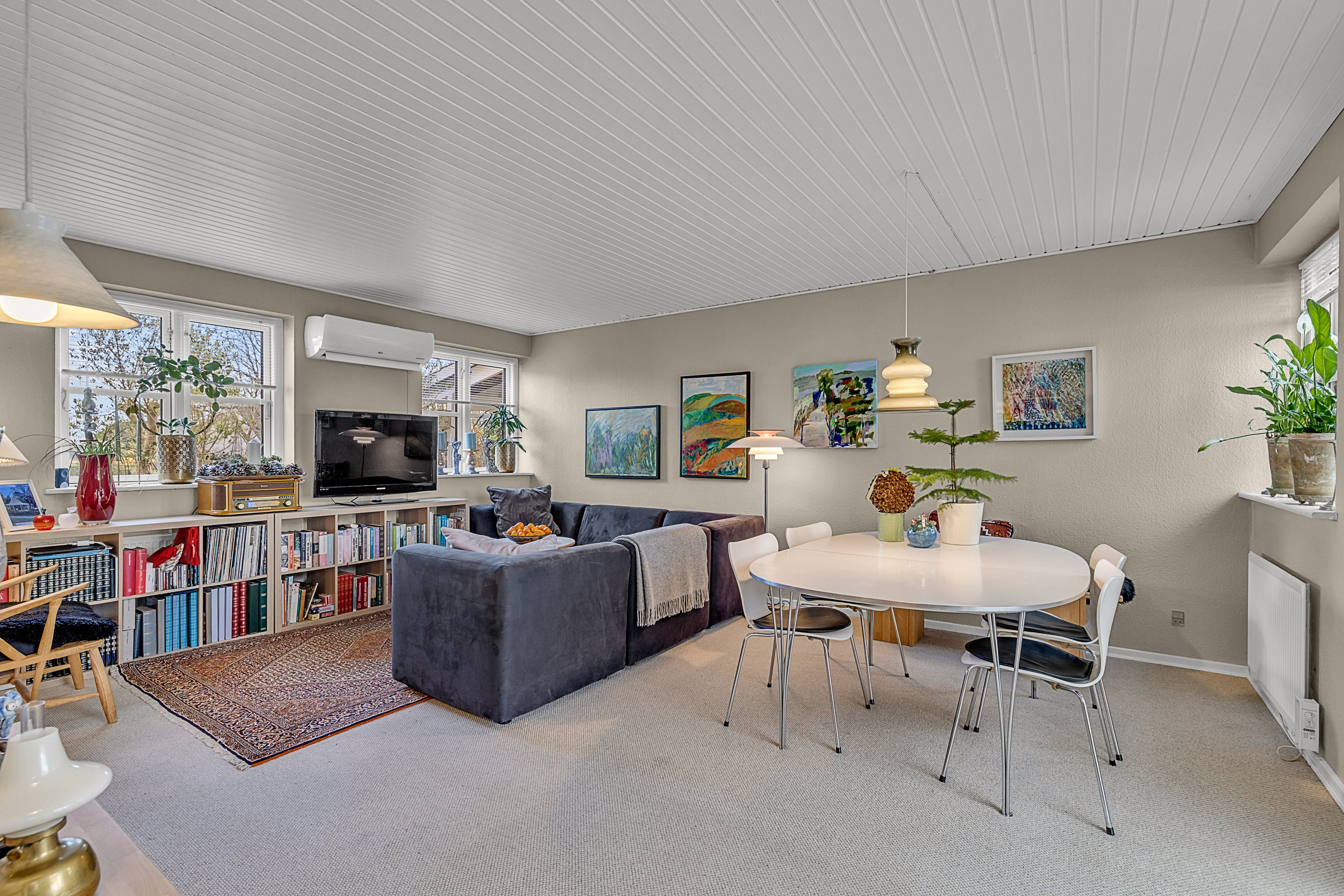 Fremhævet stue billede i fuldskærmstilstand. Billede af Assensvej 93C, 5600 Faaborg