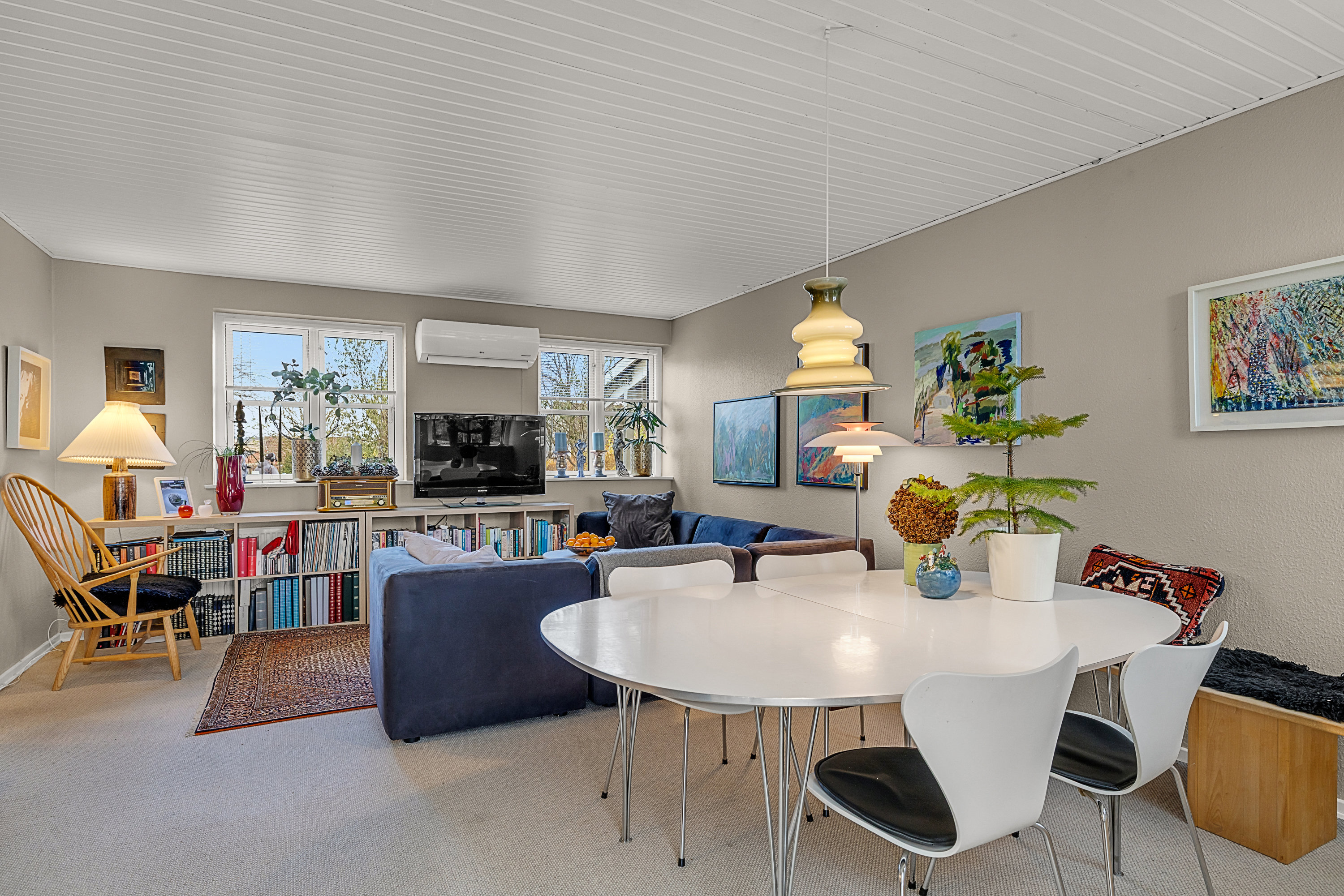 Fremhævet stue billede i fuldskærmstilstand. Billede af Assensvej 93C, 5600 Faaborg