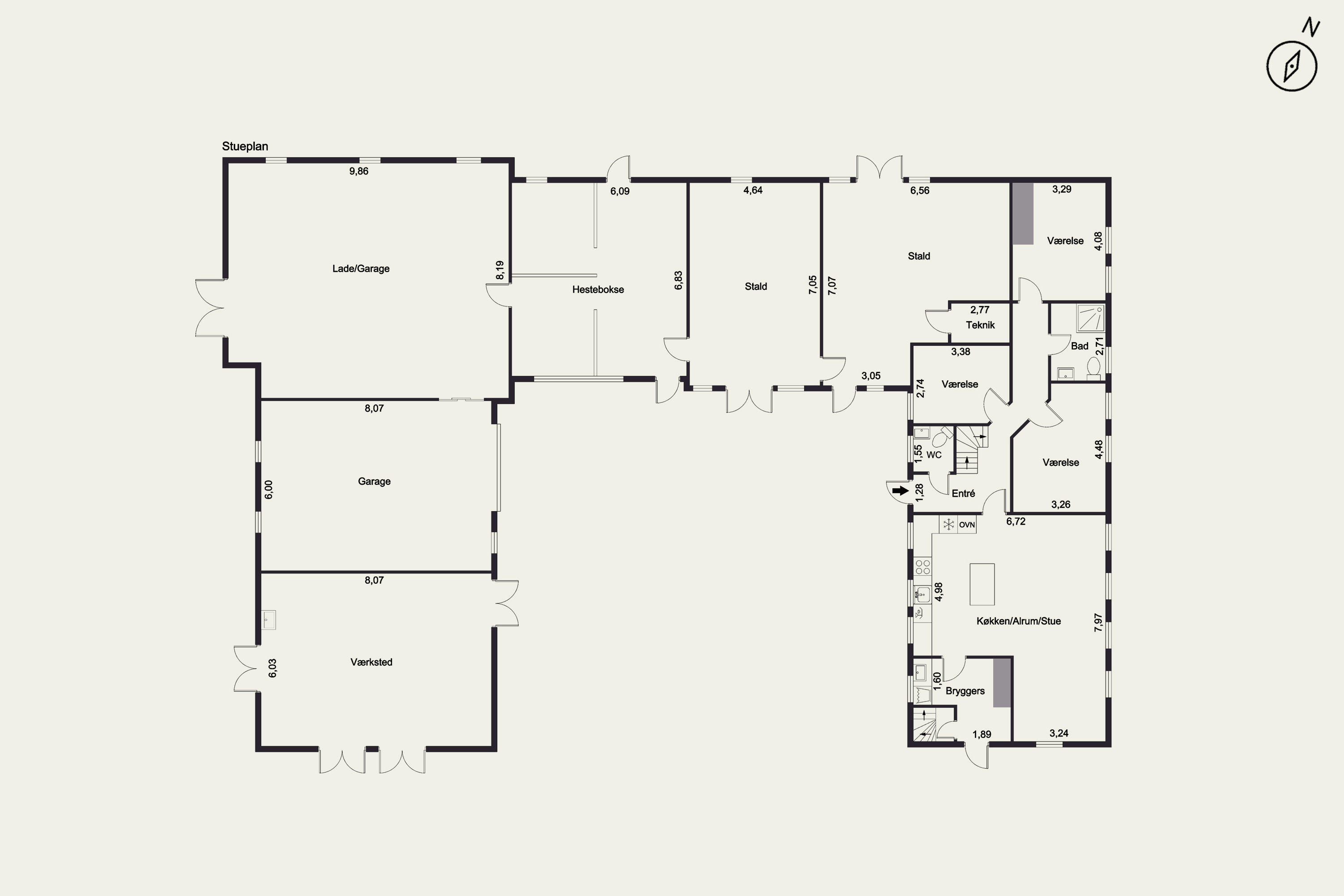 Plantegninger billede af Dyreborgskovvej 2, Dyreborg, 5600 Faaborg
