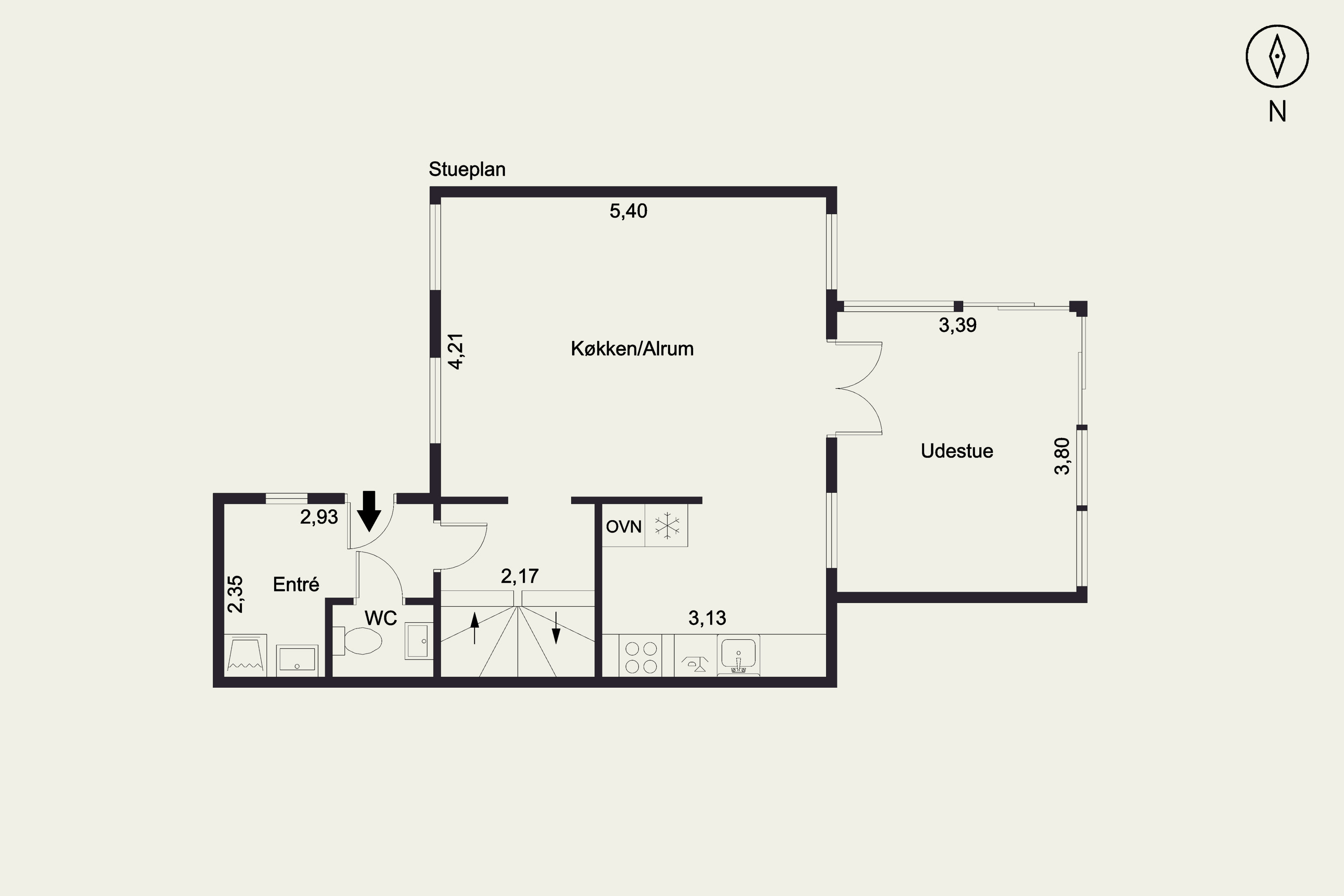 Plantegninger billede af Assensvej 93C, 5600 Faaborg