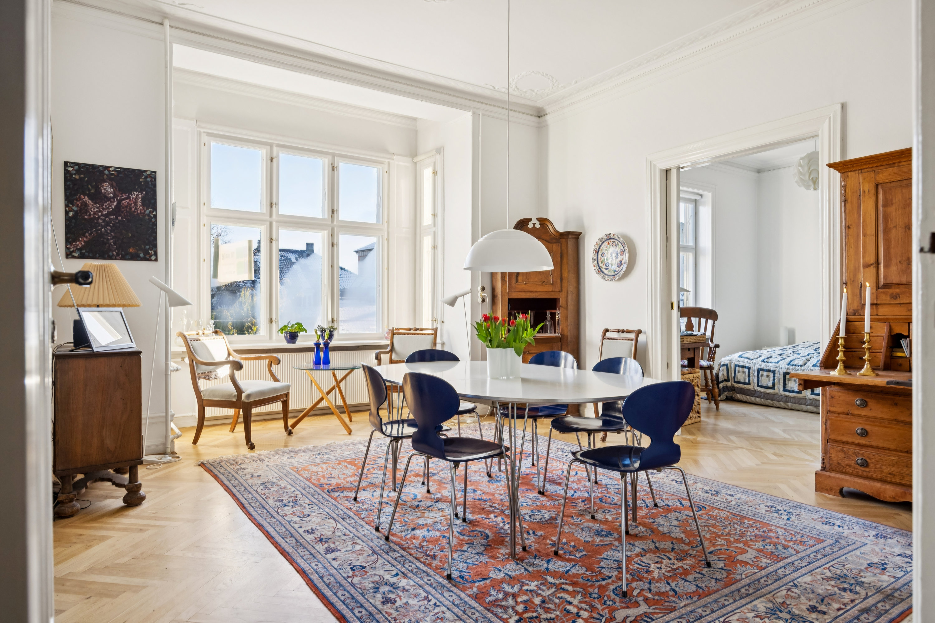 Miniaturebillede 1: stue. Billede af Mynstersvej 7A, 2. th., 1827 Frederiksberg C