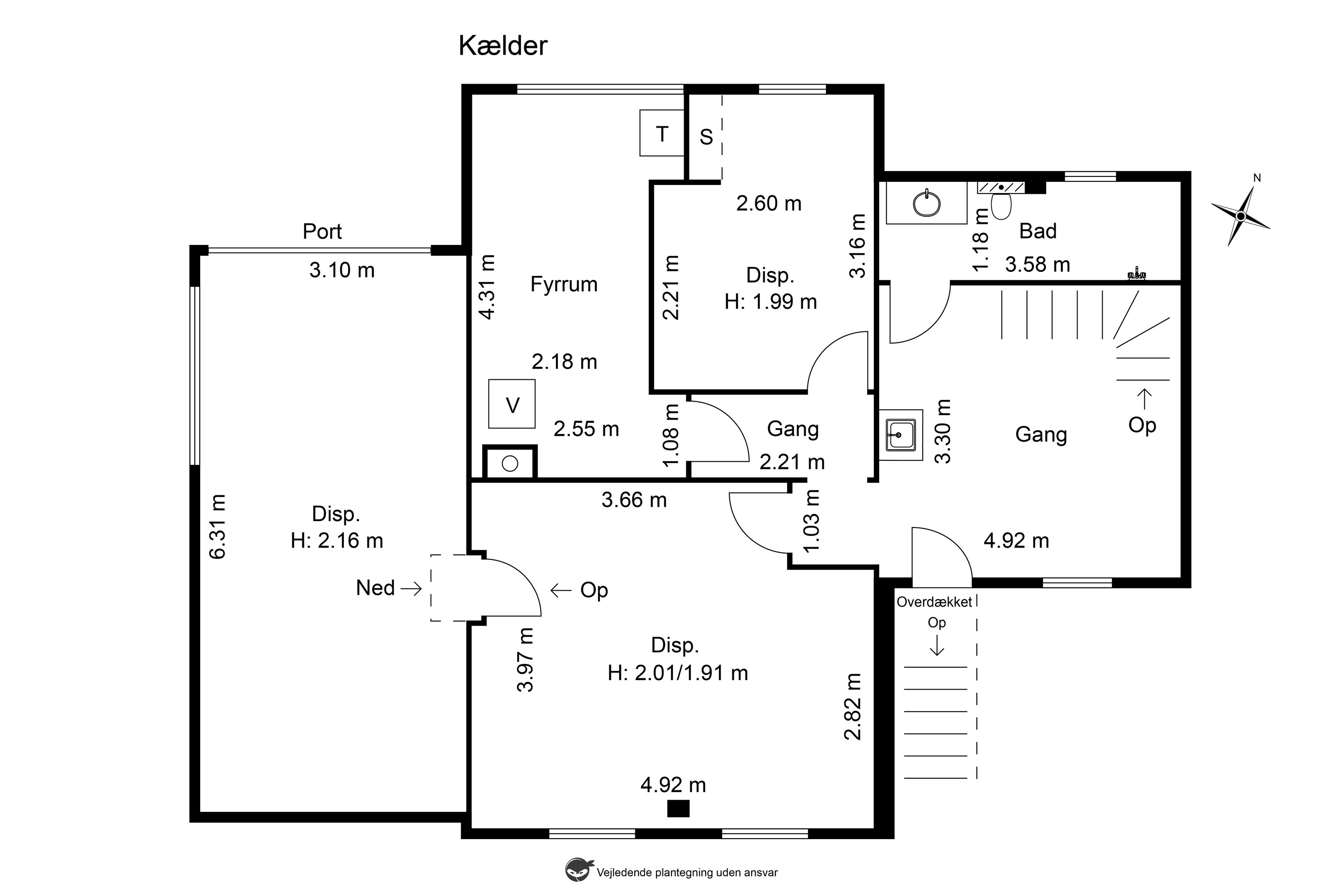 Plantegninger billede af Birkevang 2B, 2770 Kastrup