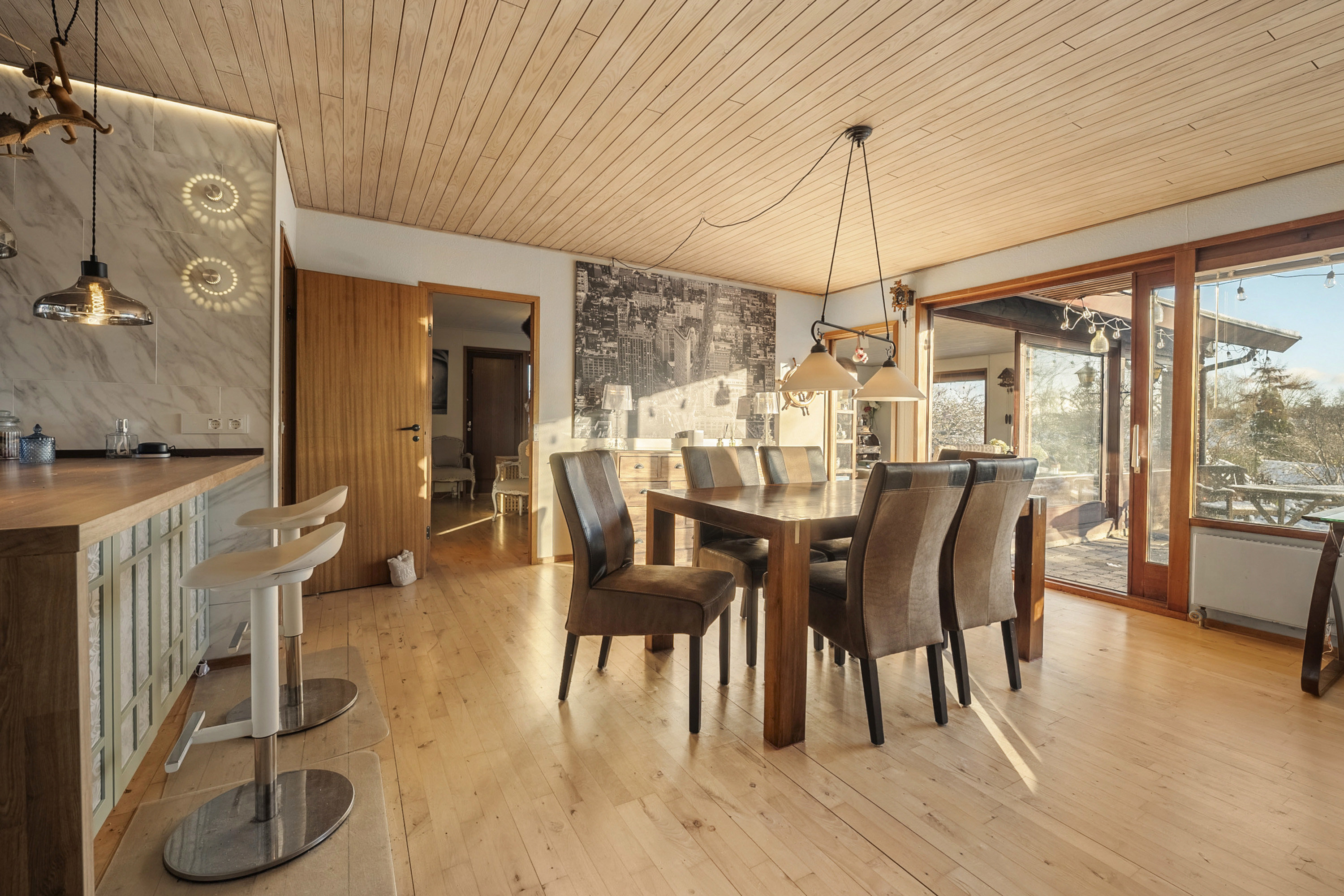 Fremhævet spisekøkken billede i fuldskærmstilstand. Billede af Ringvej 52, 2970 Hørsholm