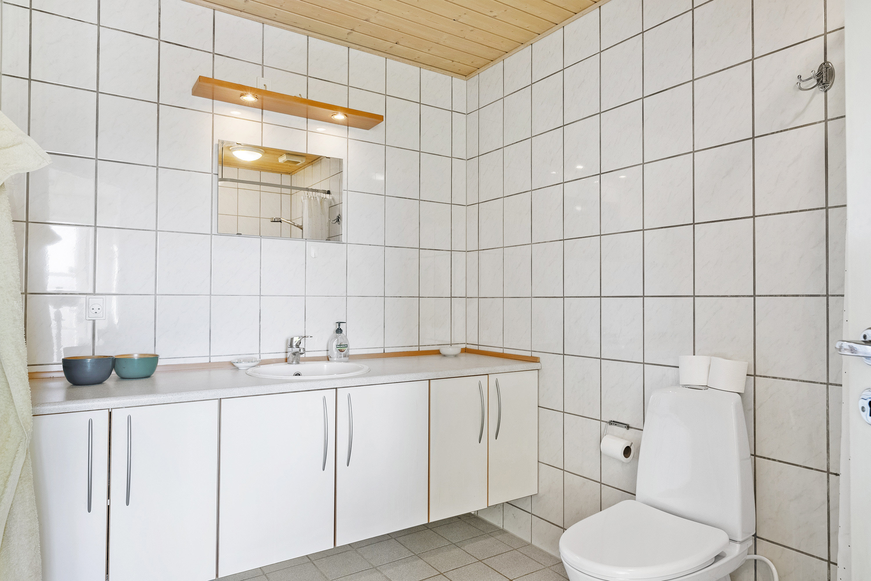 Fremhævet toilet billede i fuldskærmstilstand. Billede af Jegstrupvej 154, 8361 Hasselager