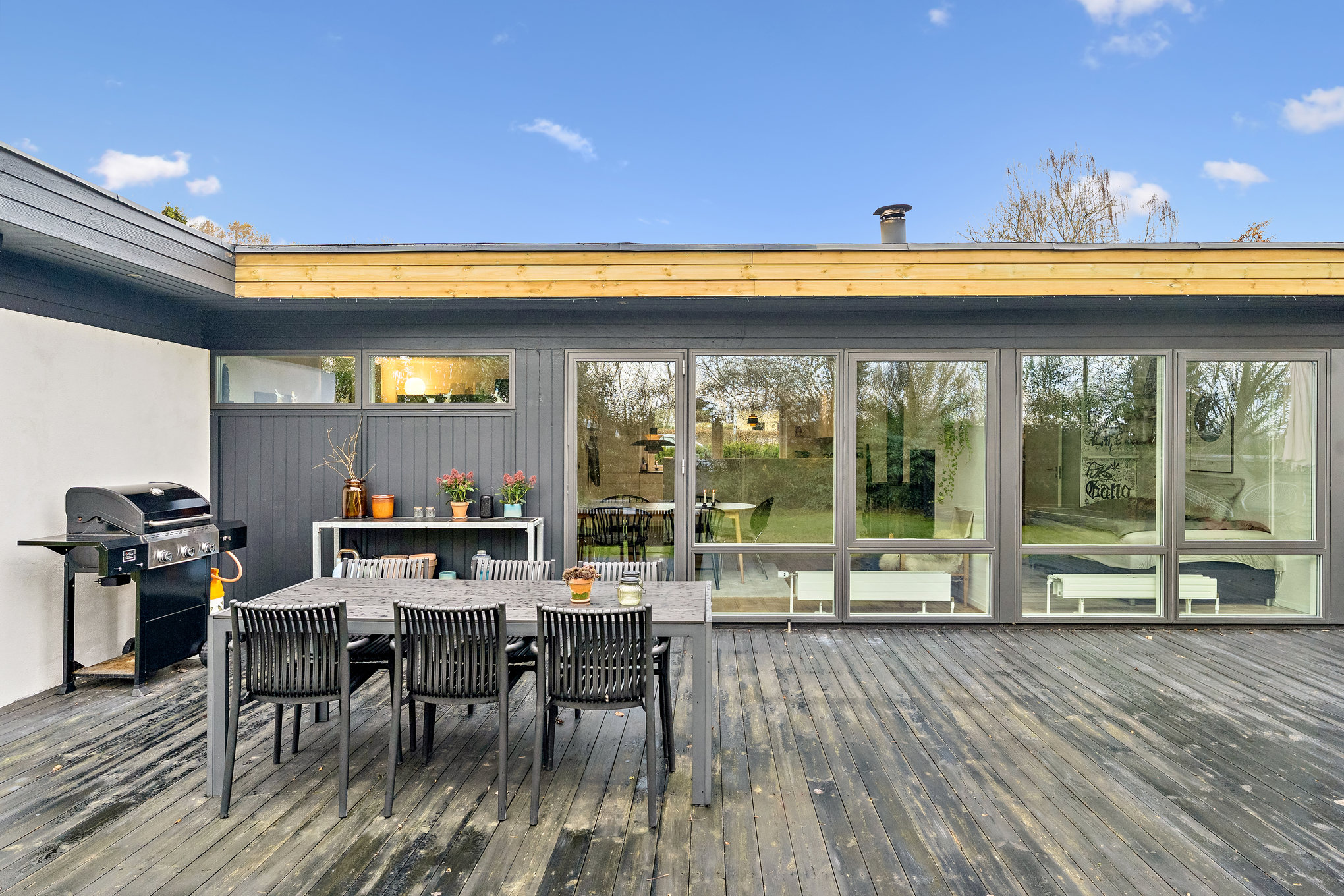 Fremhævet terrasse billede i fuldskærmstilstand. Billede af Wingesvej 3, 8920 Randers NV