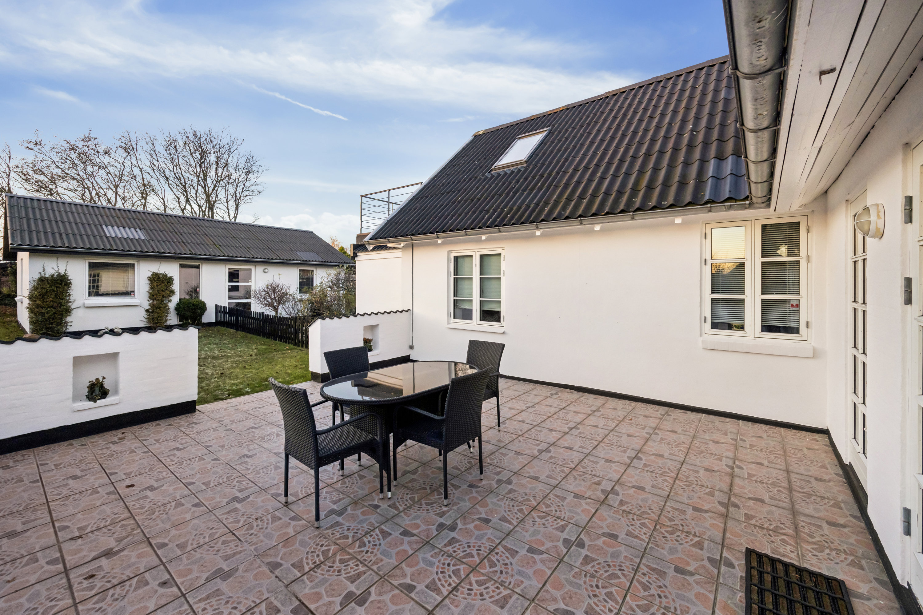 Fremhævet terrassen billede i fuldskærmstilstand. Billede af Vodskov Kirkevej 29, 9310 Vodskov