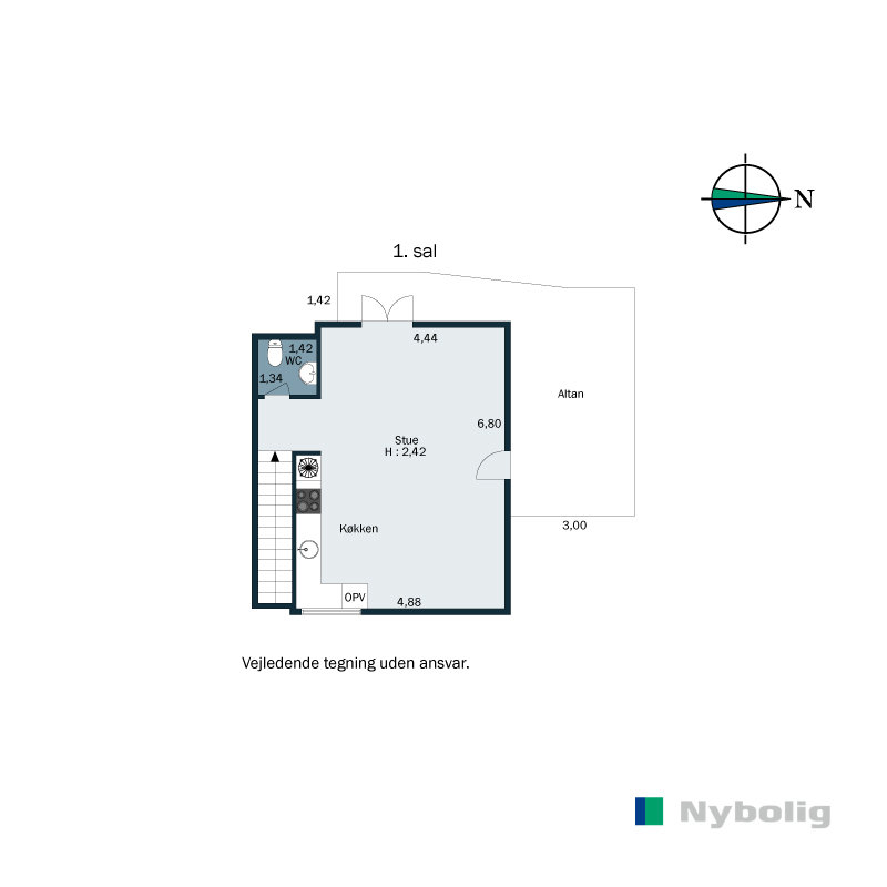 Plantegninger billede af Bolbroholtvej 9, Klakring, 7130 Juelsminde
